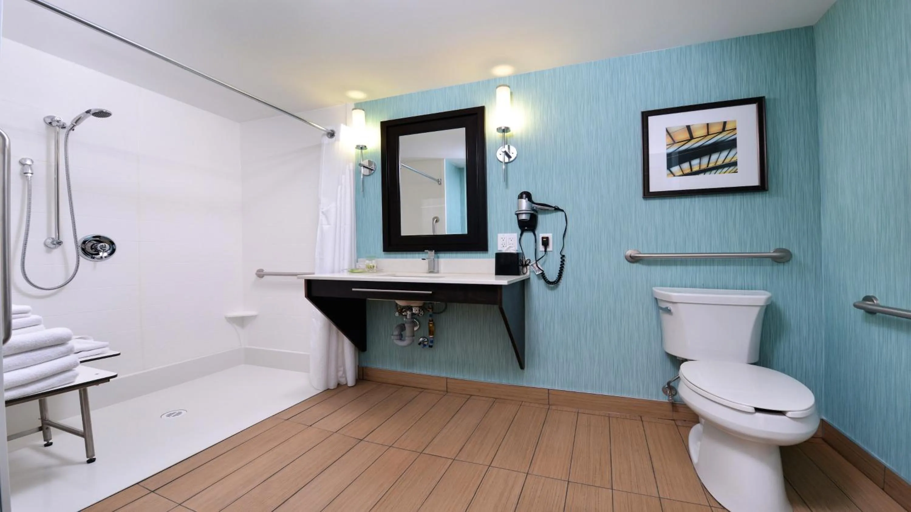 Bathroom in Holiday Inn Hotel & Suites Edmonton Airport Conference Centre by IHG