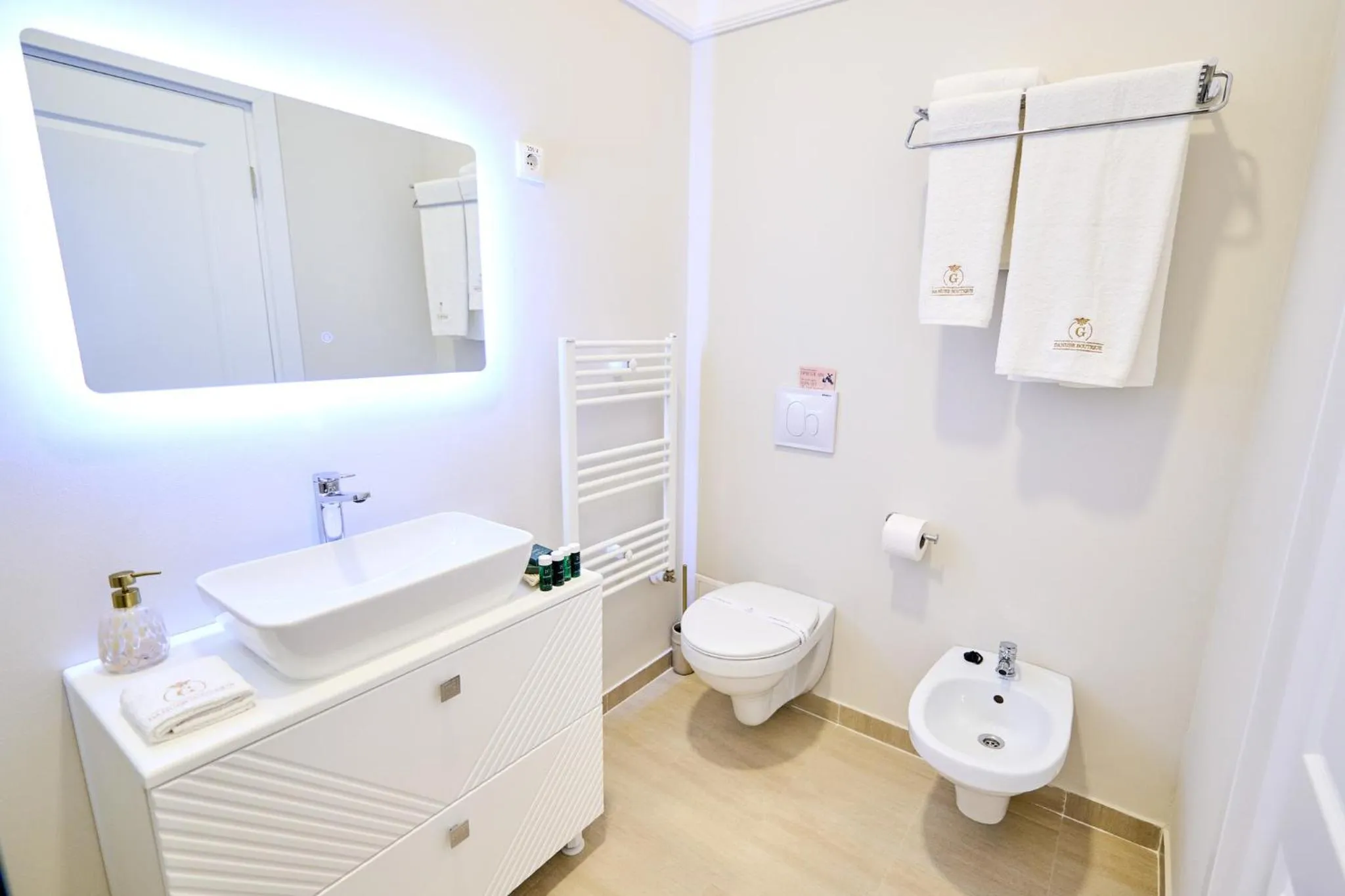 Bathroom in G Danube Boutique Hotel