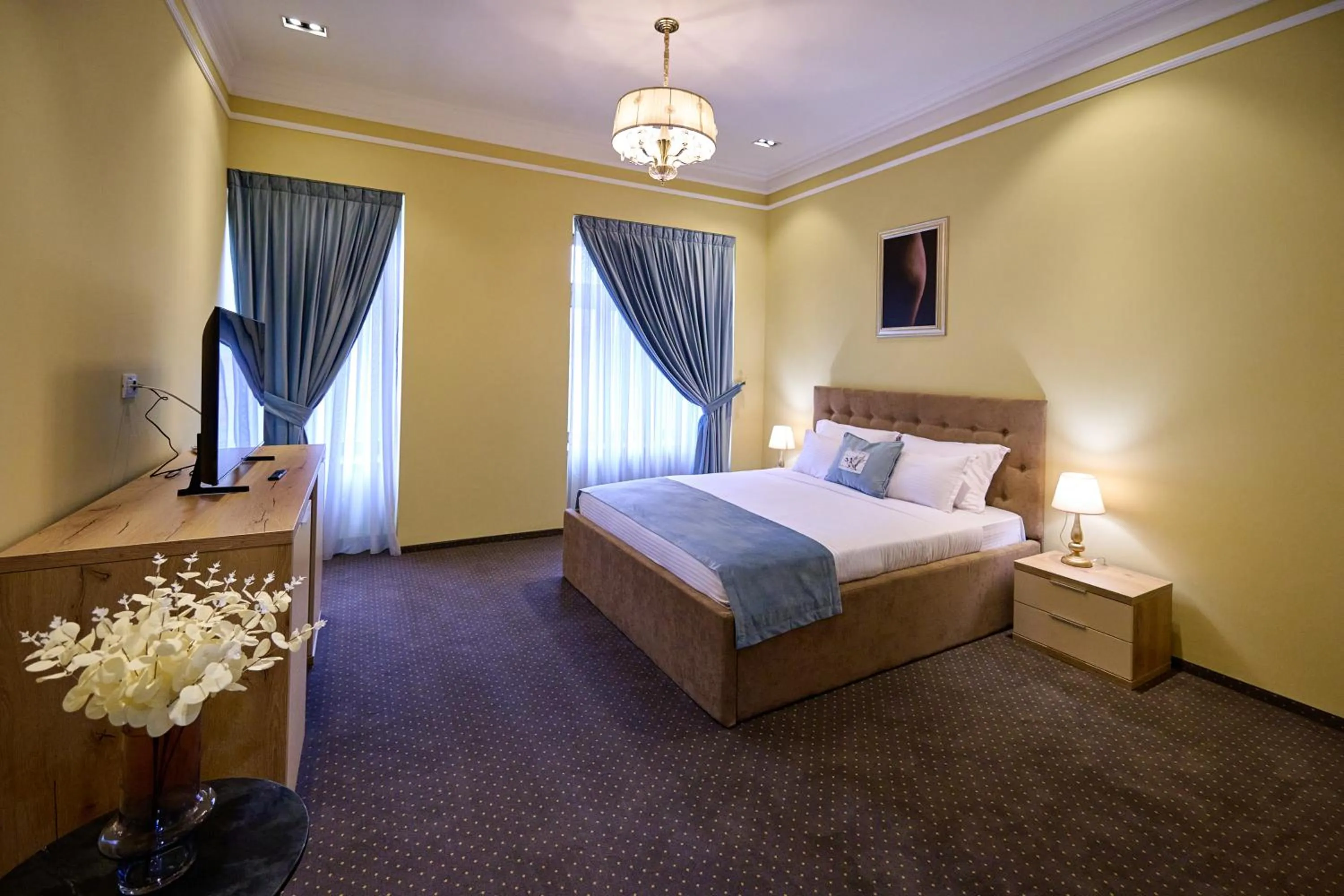 Photo of the whole room, Bed in G Danube Boutique Hotel