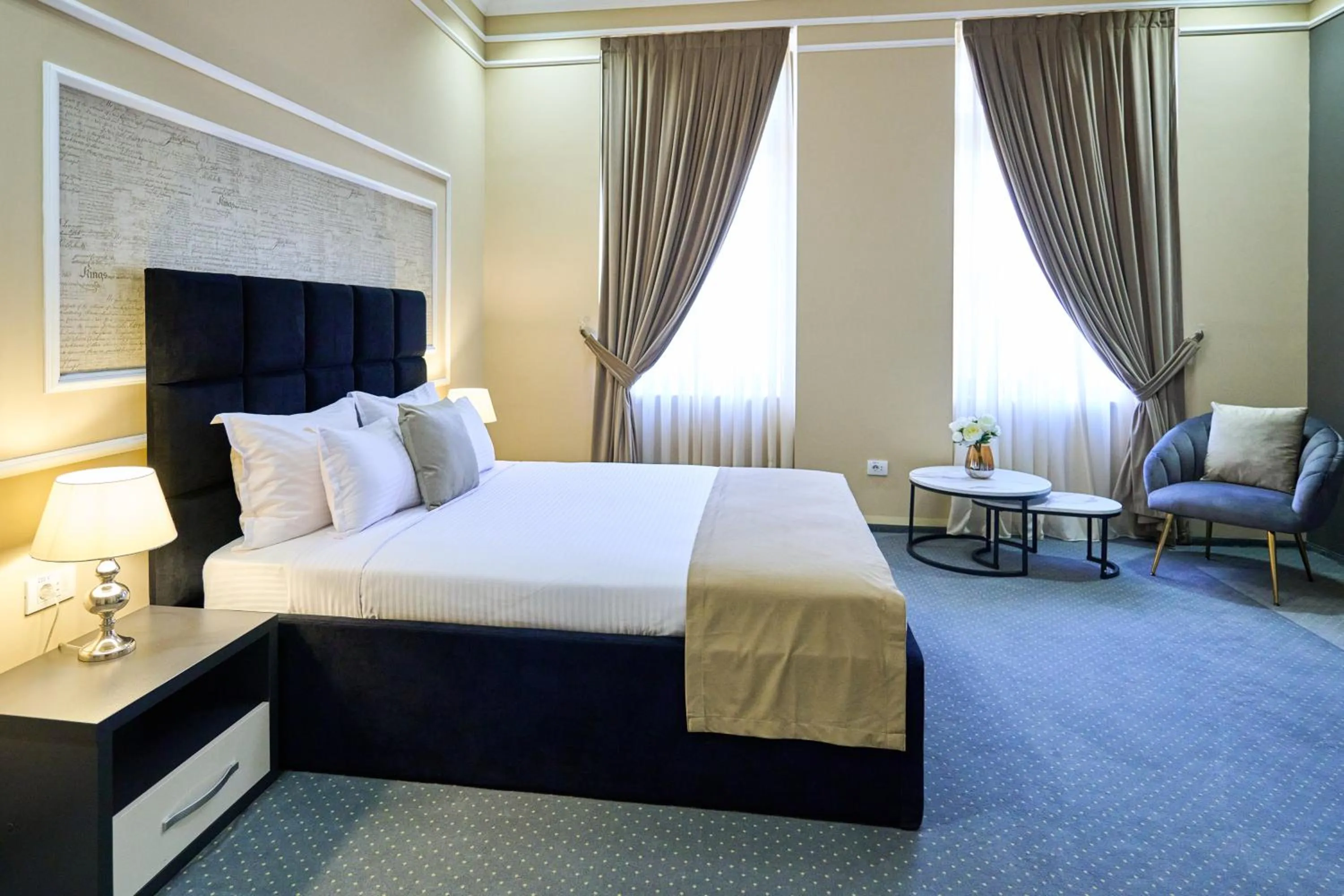 Photo of the whole room, Bed in G Danube Boutique Hotel
