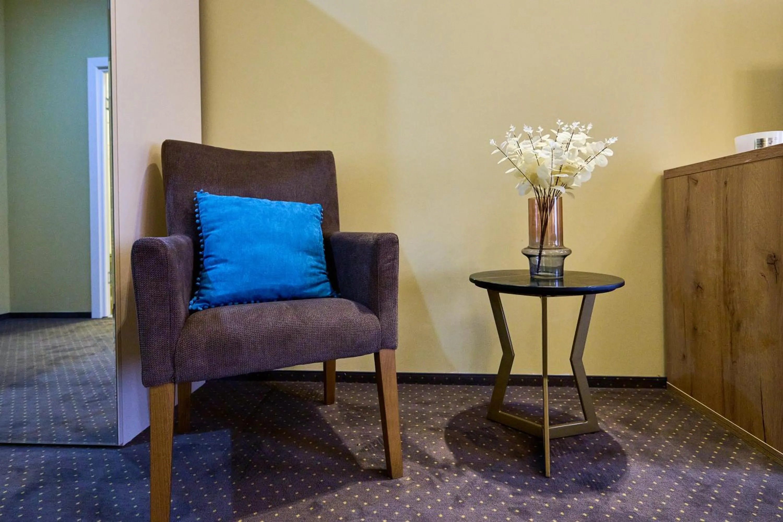 Seating area in G Danube Boutique Hotel