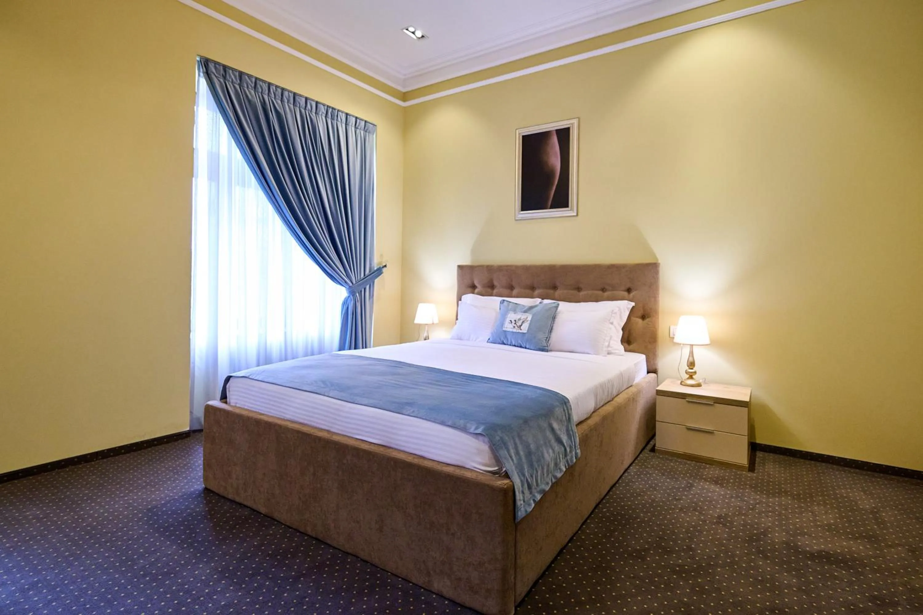 Bed in G Danube Boutique Hotel
