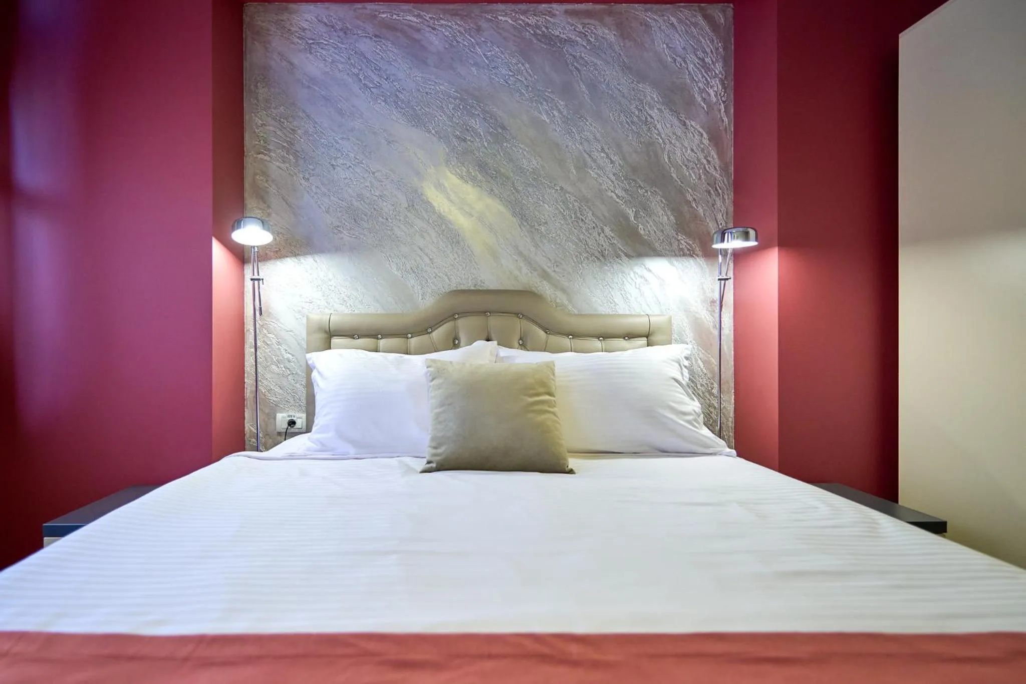 Bed in G Danube Boutique Hotel