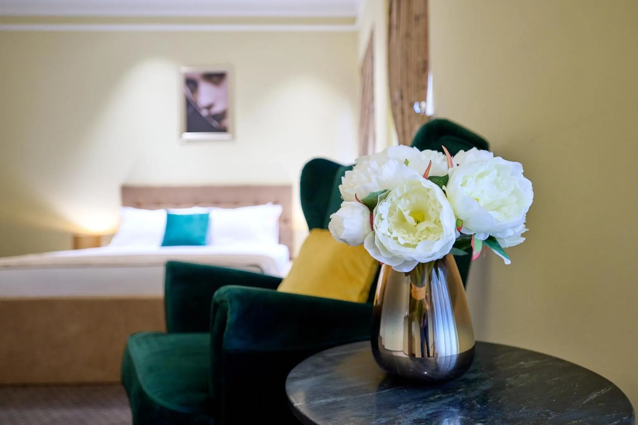 Photo of the whole room, Bed in G Danube Boutique Hotel