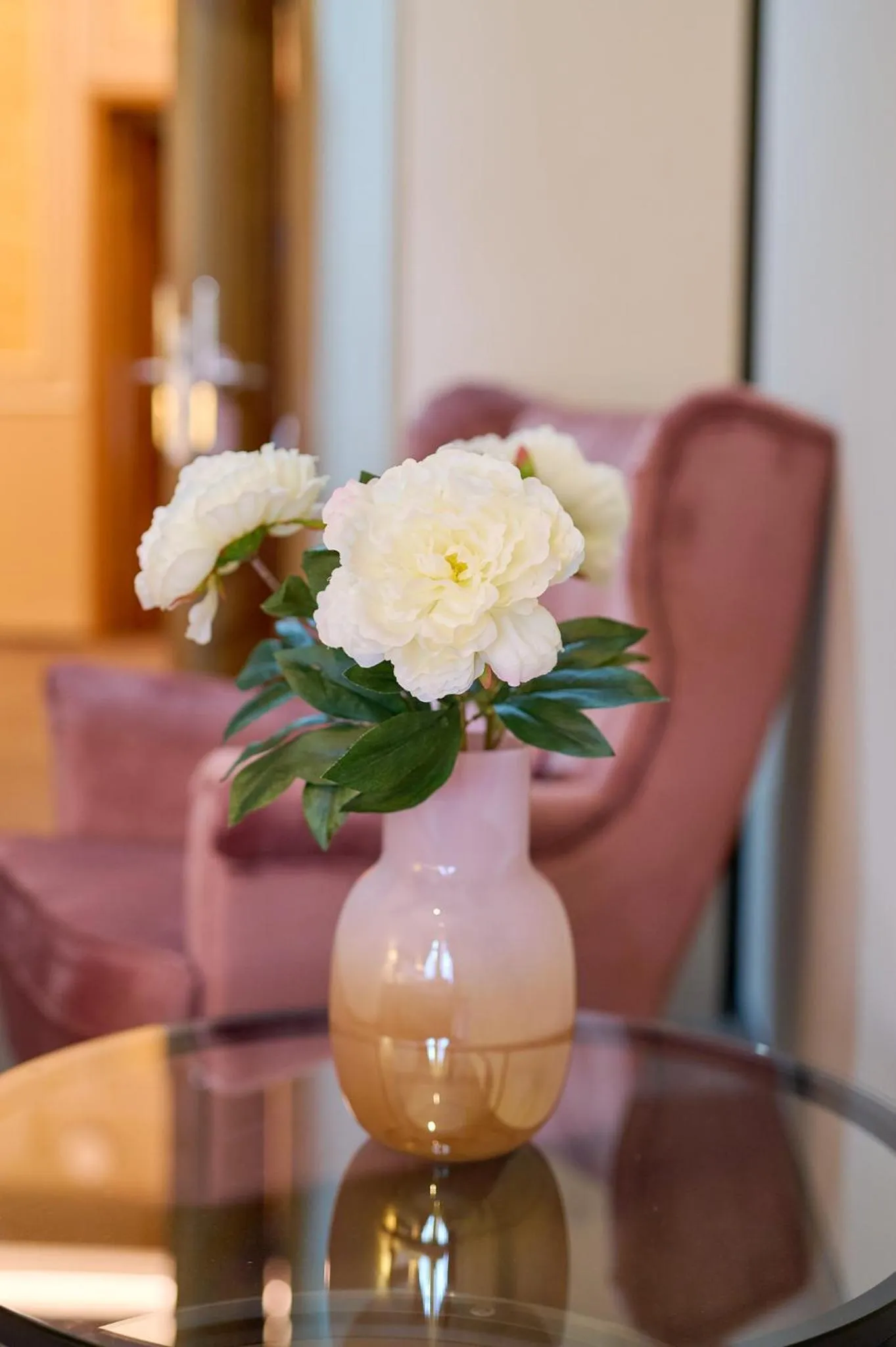 Seating area in G Danube Boutique Hotel
