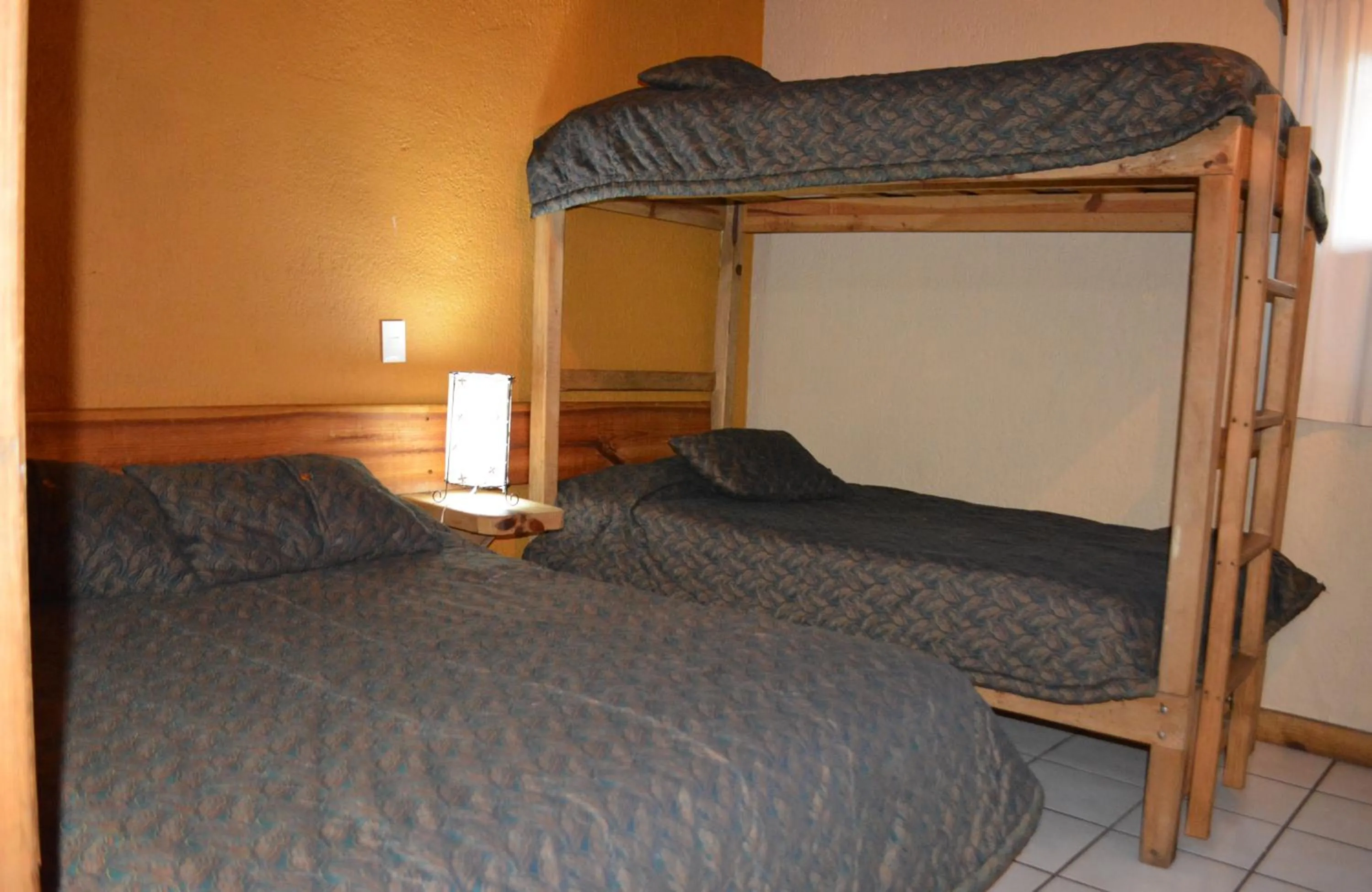 Bed in La Vieja Casona Hotel