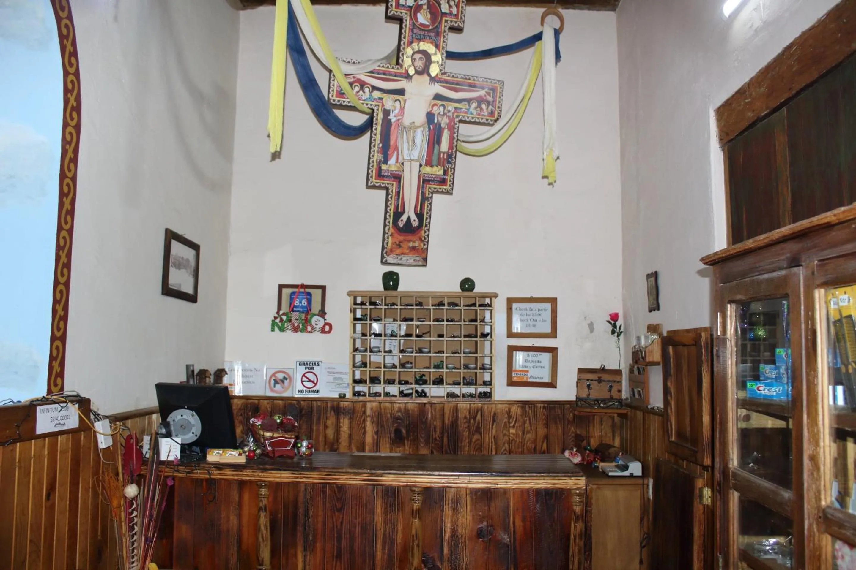 Lobby or reception in La Vieja Casona Hotel