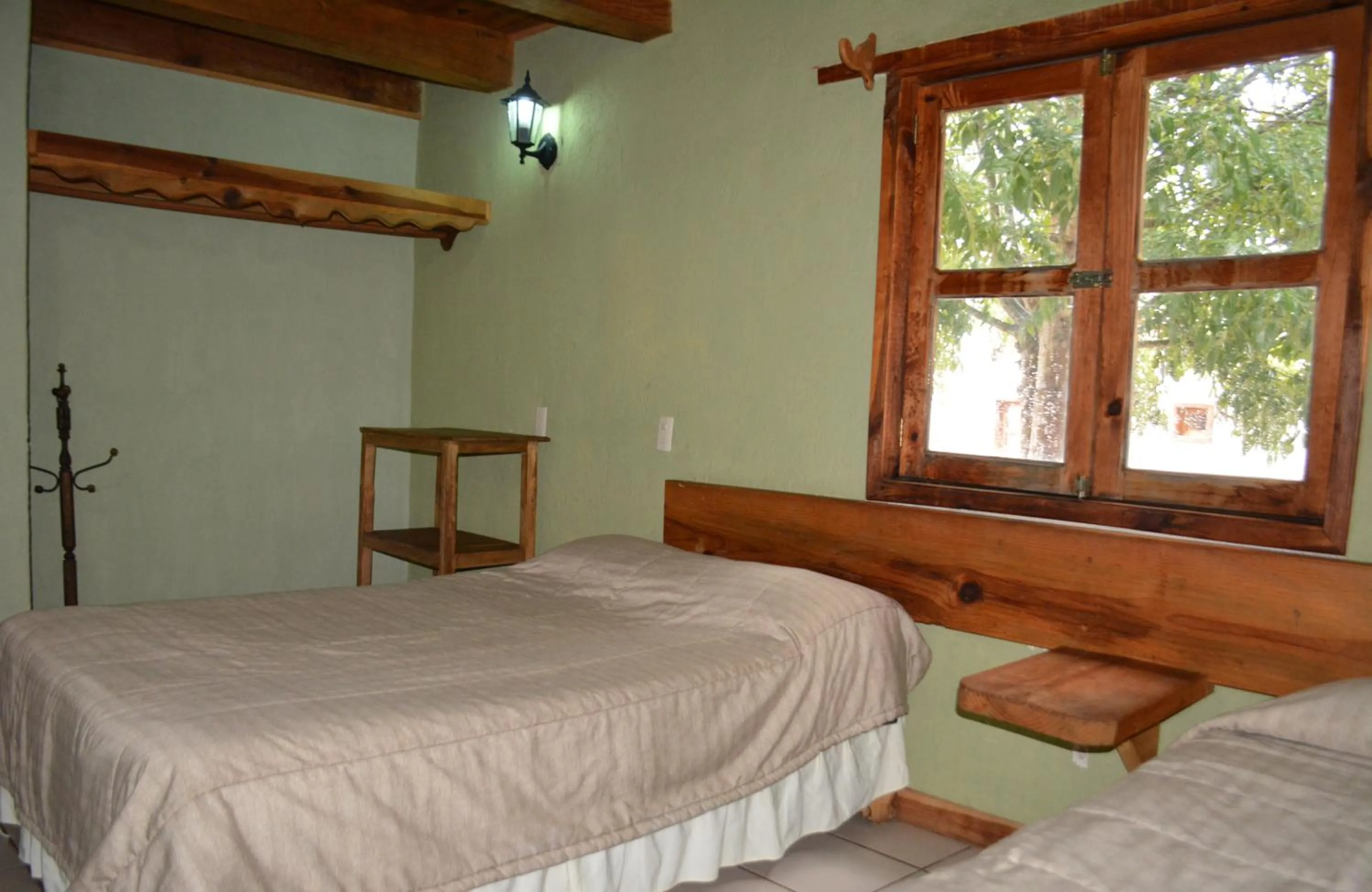 Bed in La Vieja Casona Hotel