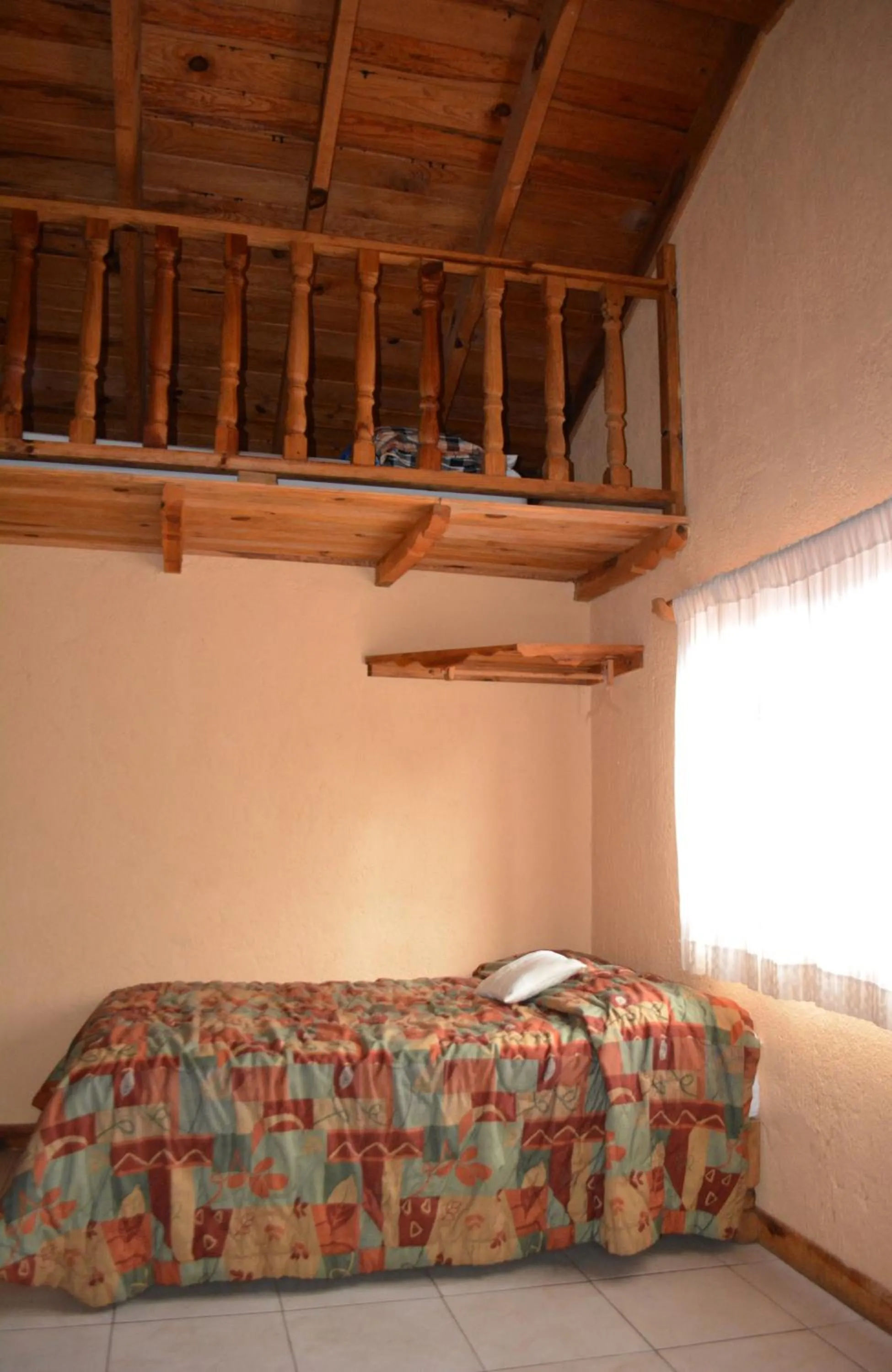 Bed in La Vieja Casona Hotel