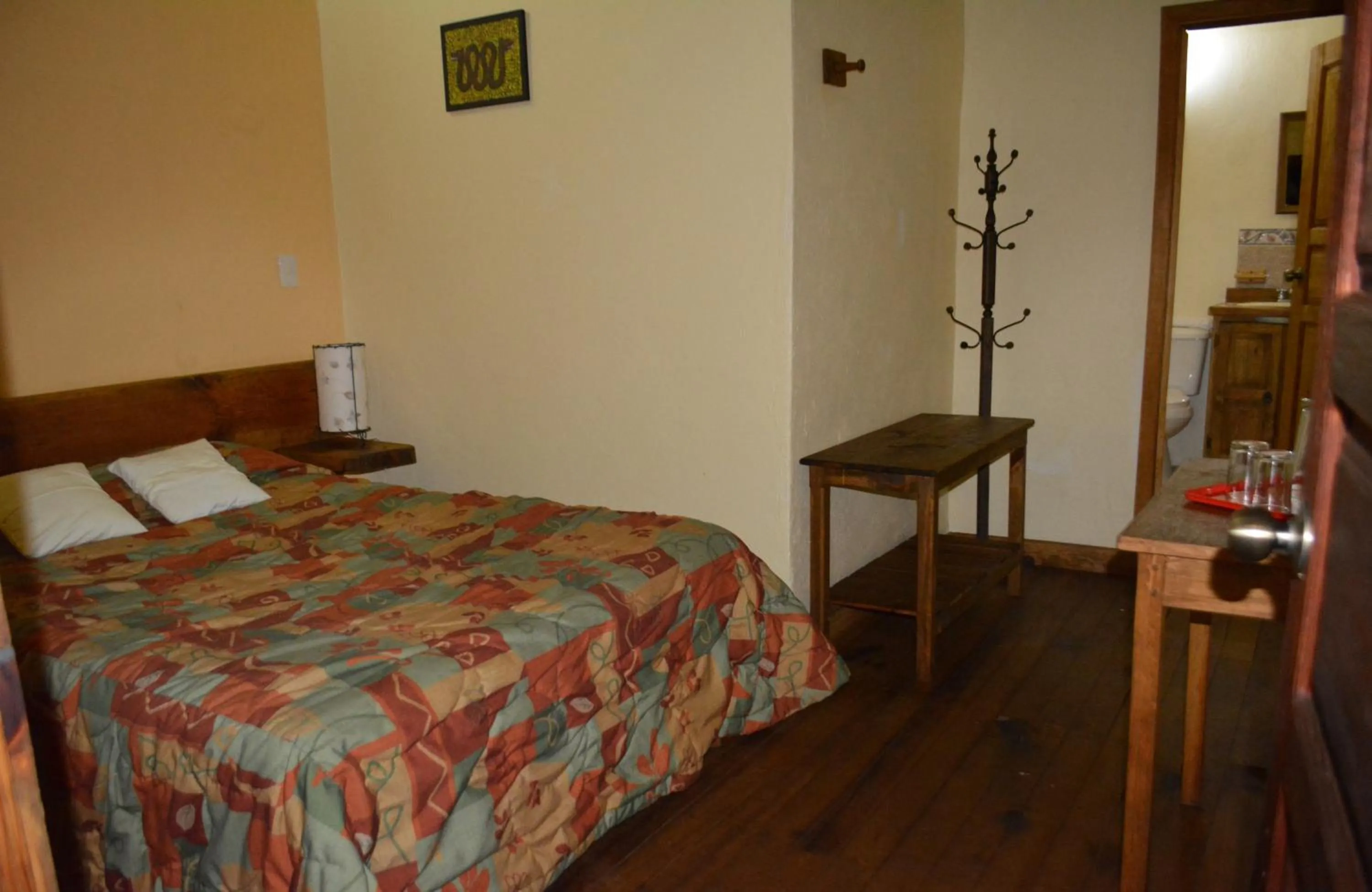 Bed in La Vieja Casona Hotel