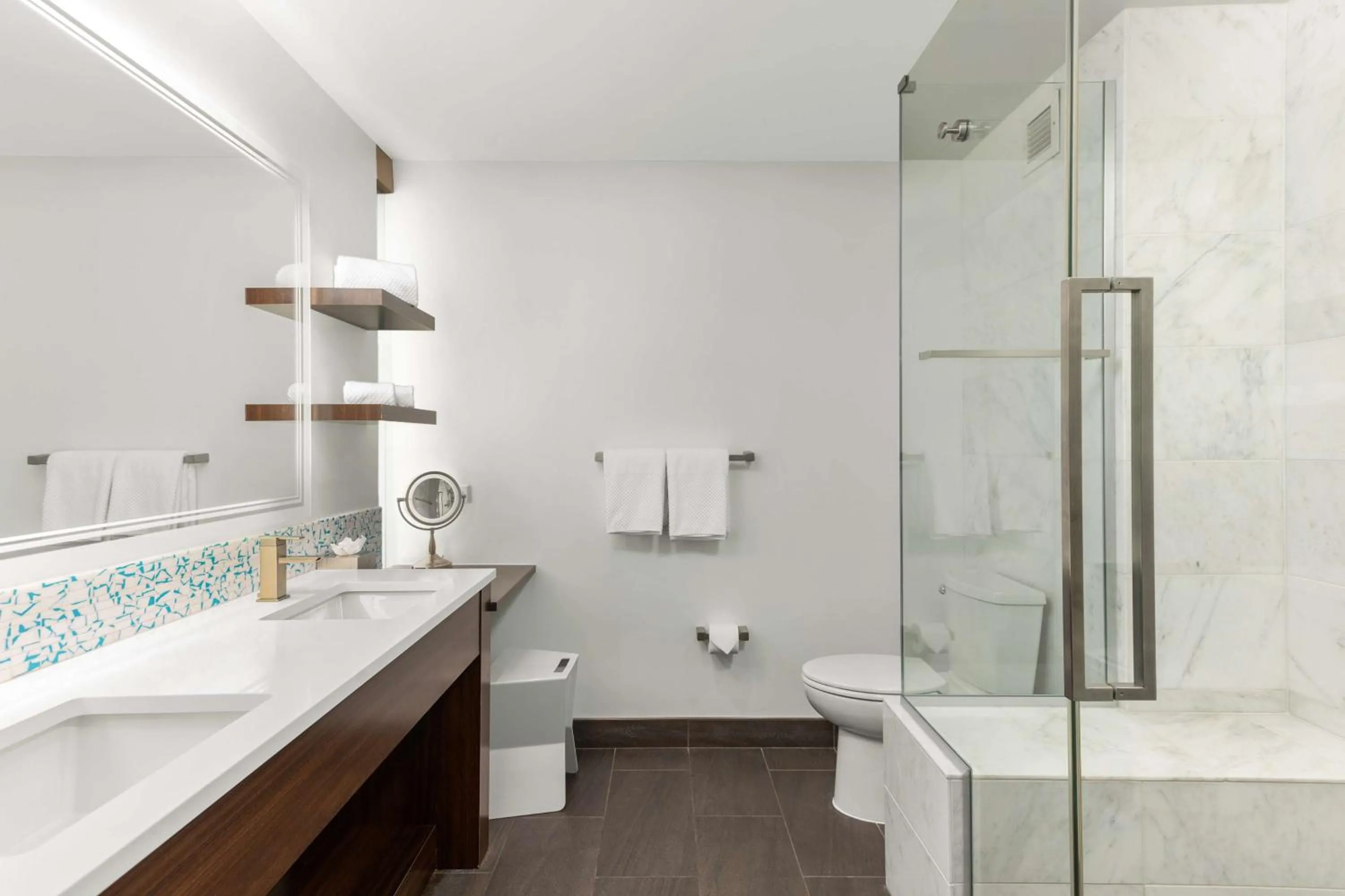 Bathroom in The Art Hotel Denver, Curio Collection by Hilton