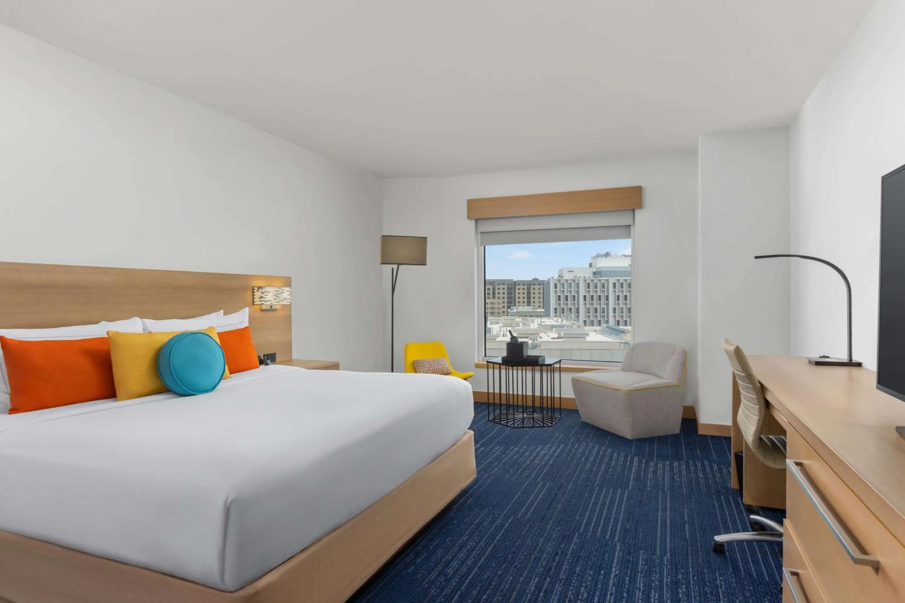 Bed in The Art Hotel Denver, Curio Collection by Hilton