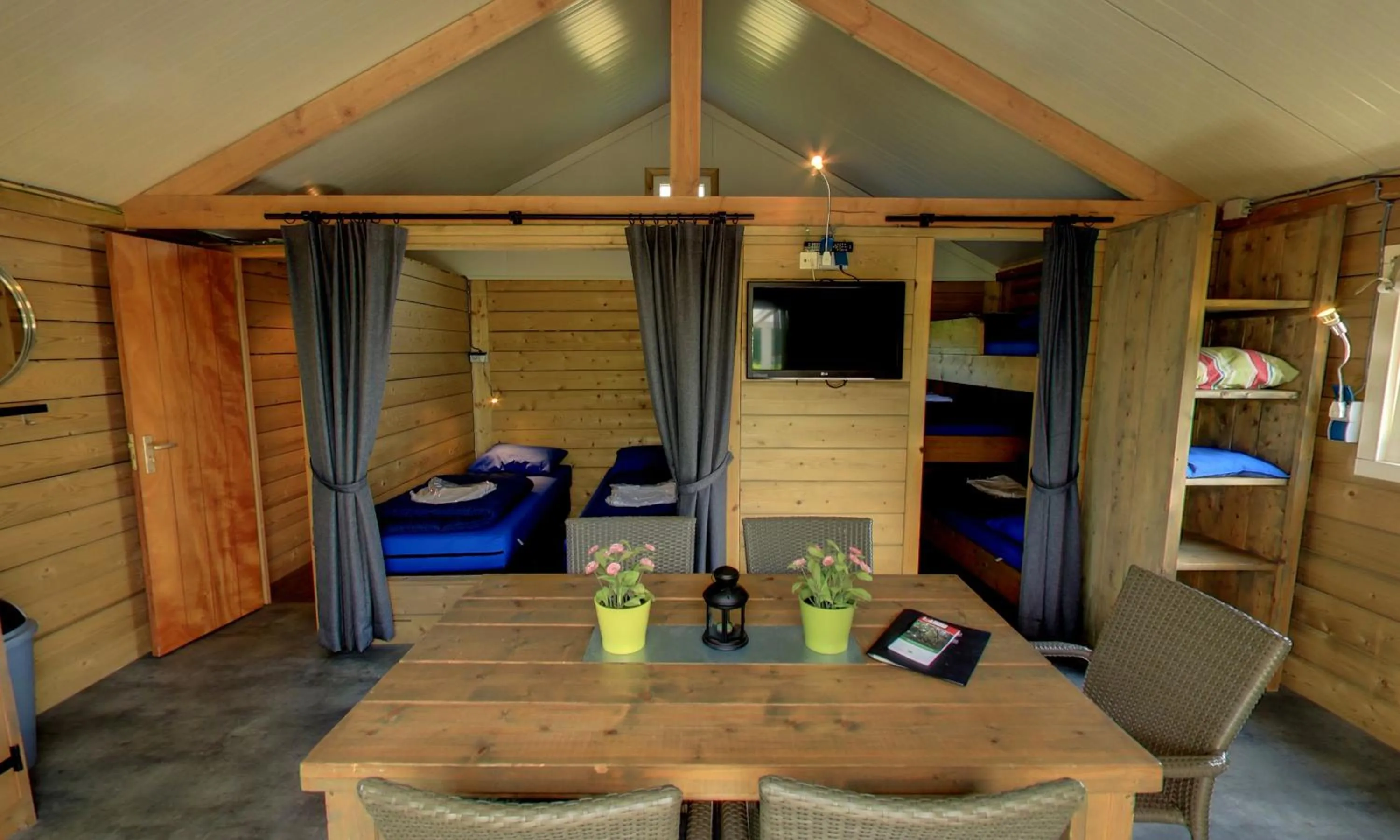 Seating area in Recreatiepark de Vossenburcht IJhorst