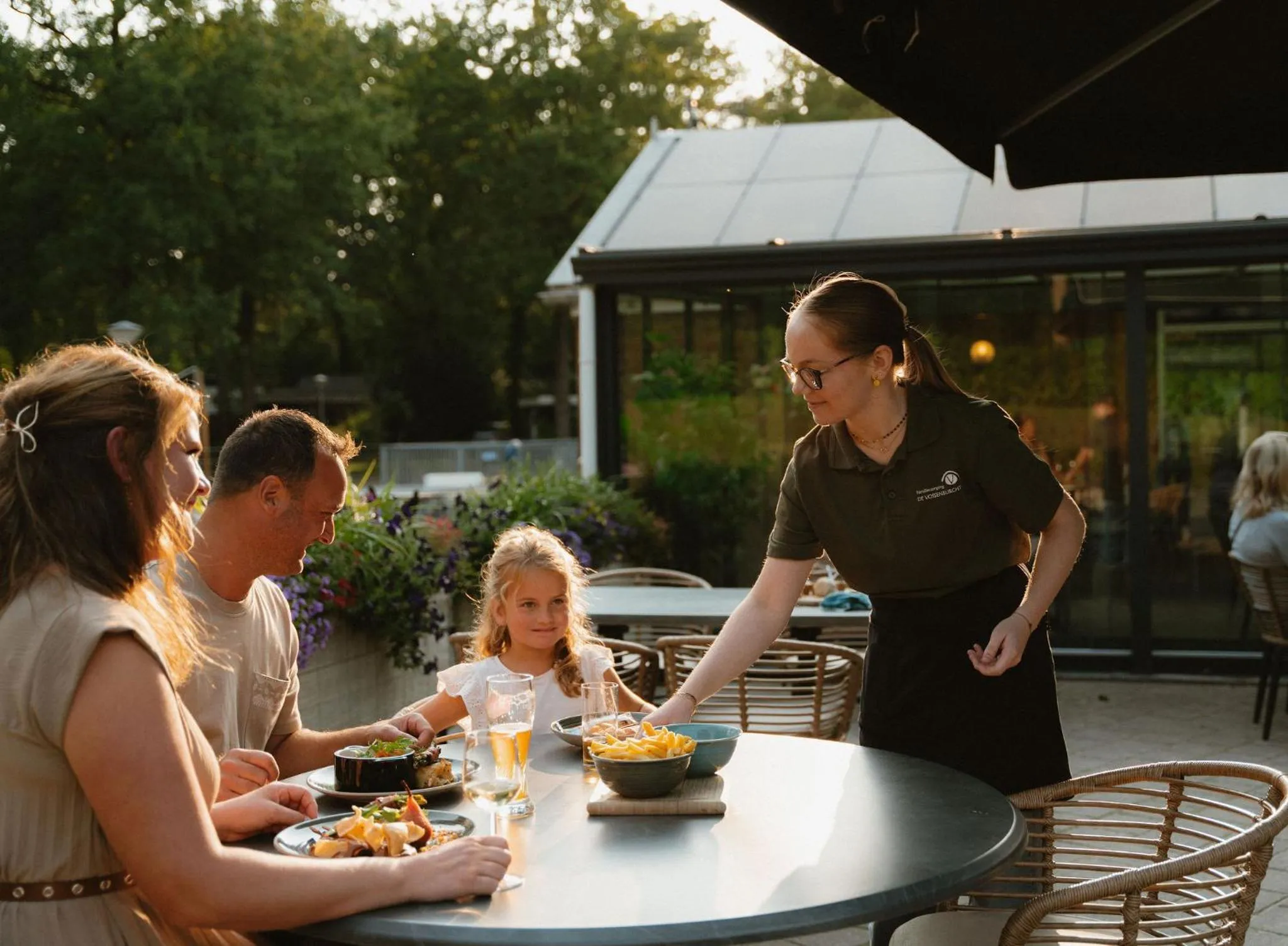 Restaurant/places to eat in Recreatiepark de Vossenburcht IJhorst