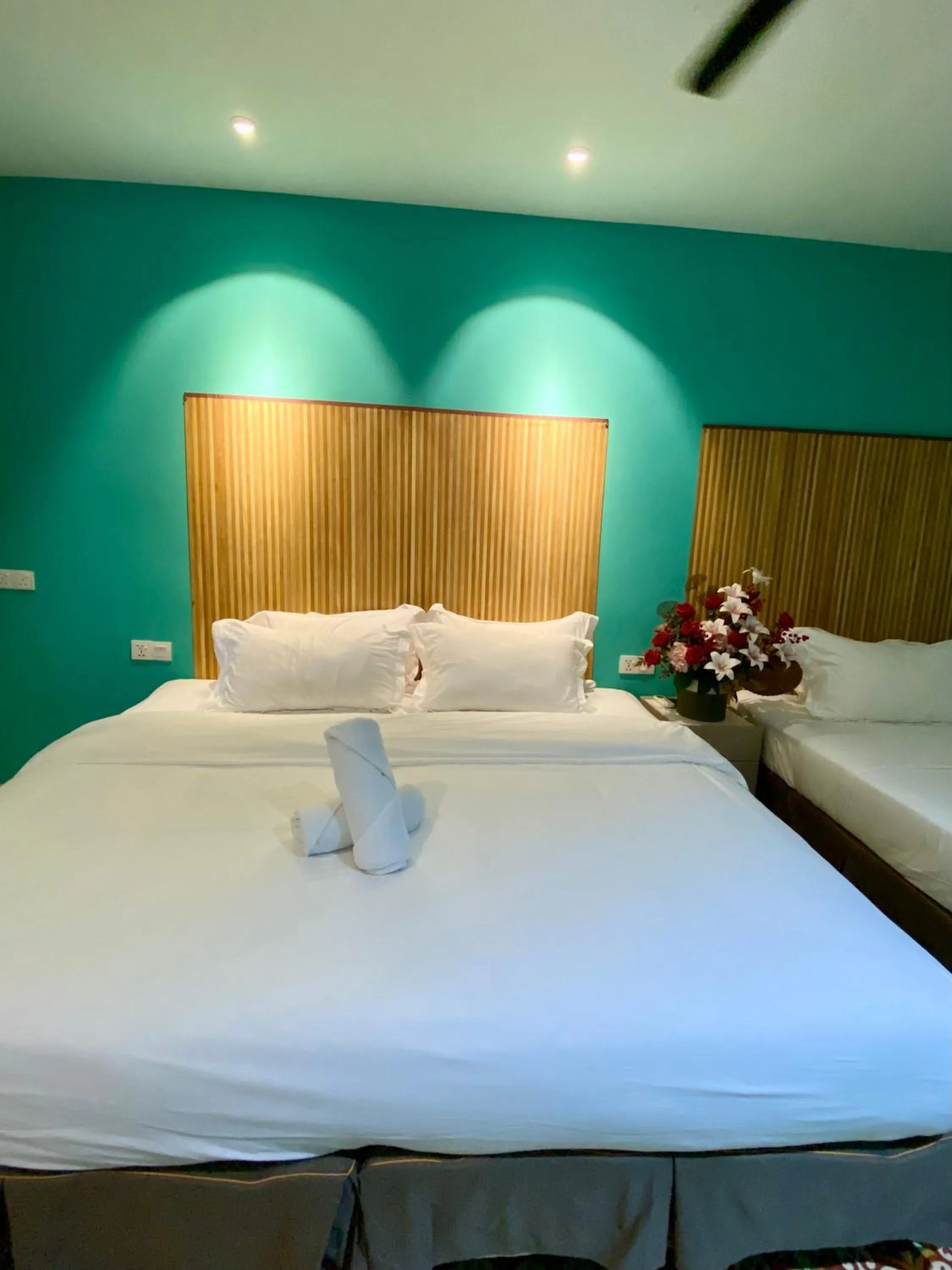 Bed in Bayu Bayu Hotel by Soft Loft