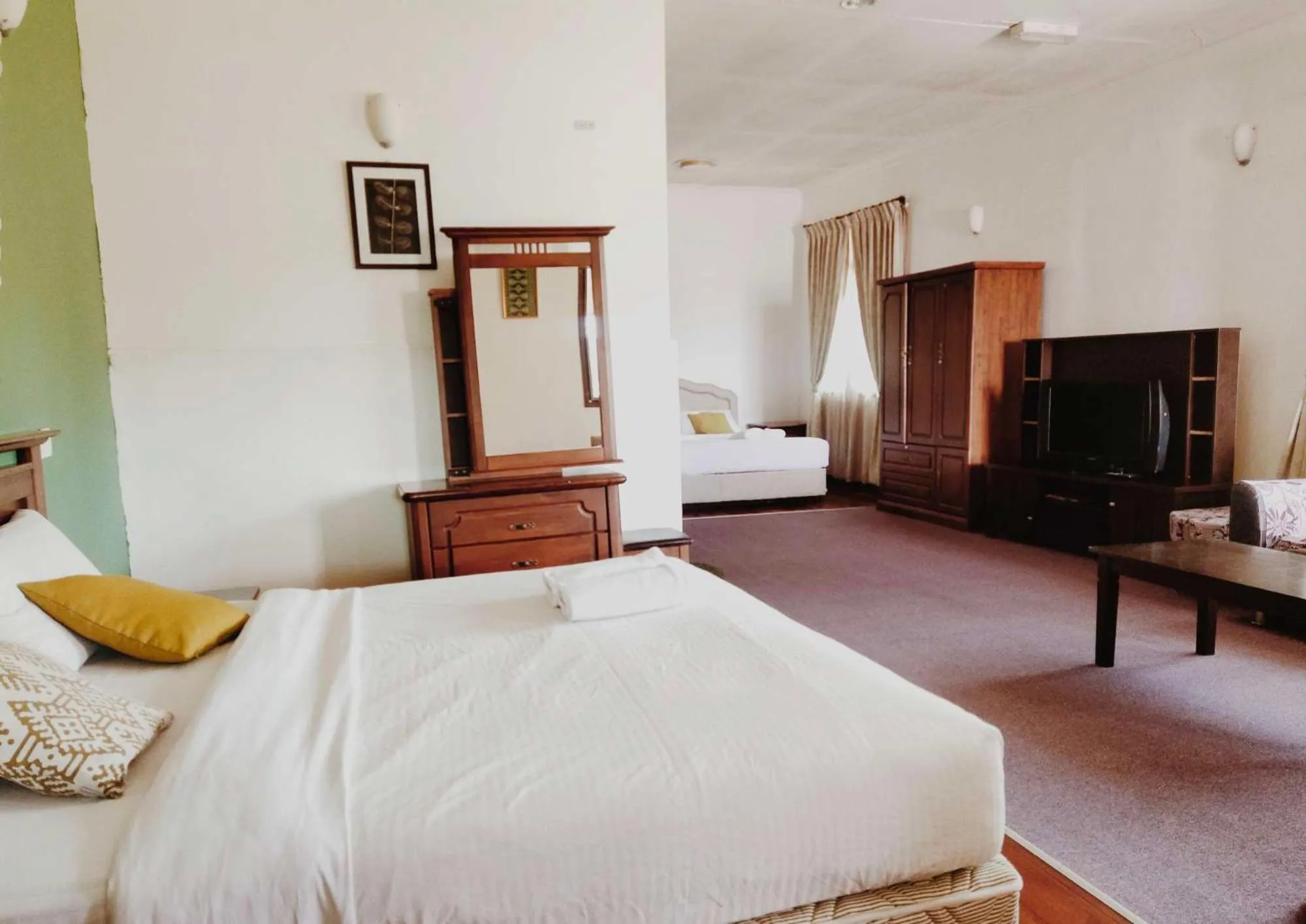 Bed in Nabalu Kundasang