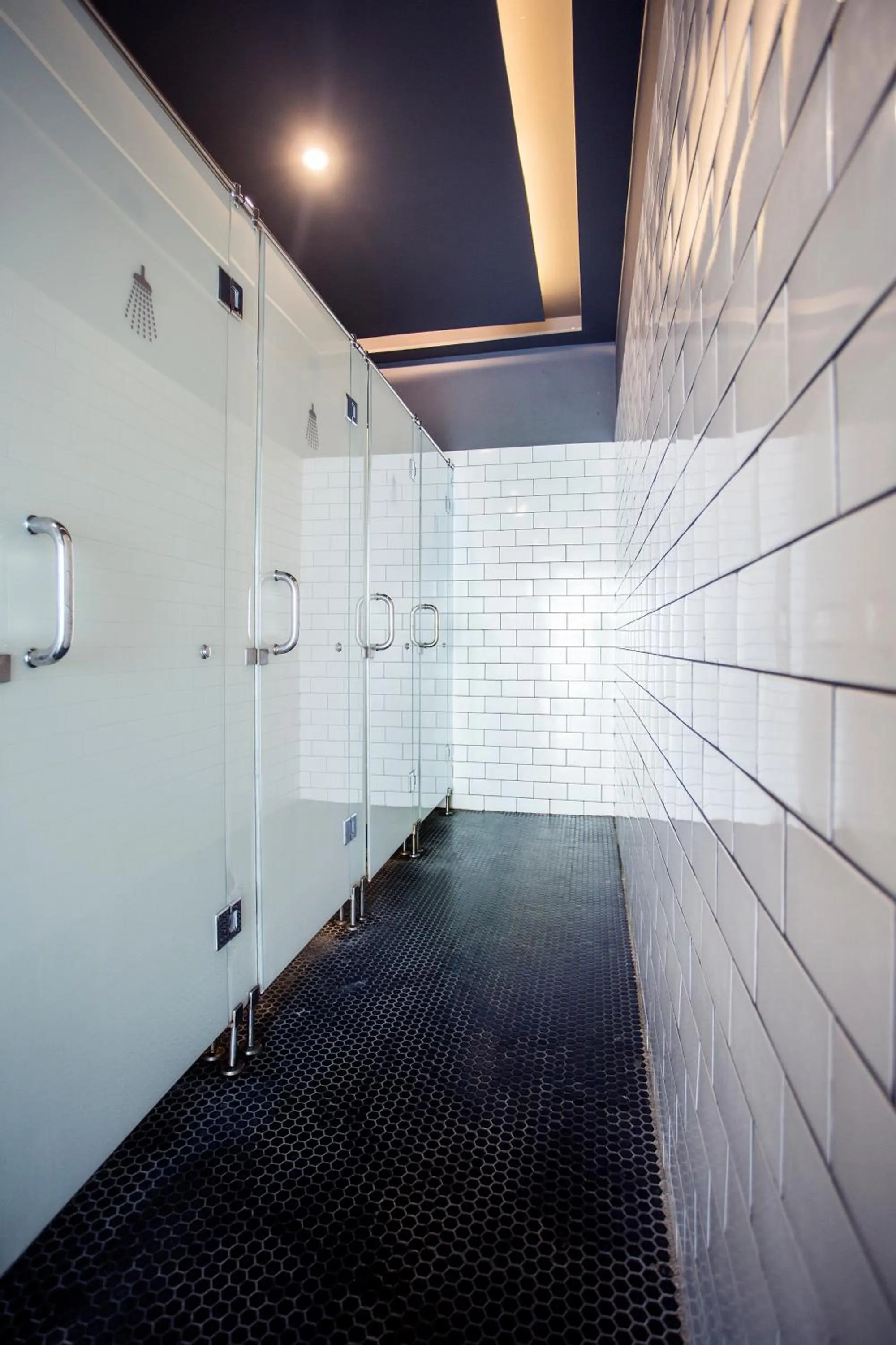 Shower in M Boutique Hostel