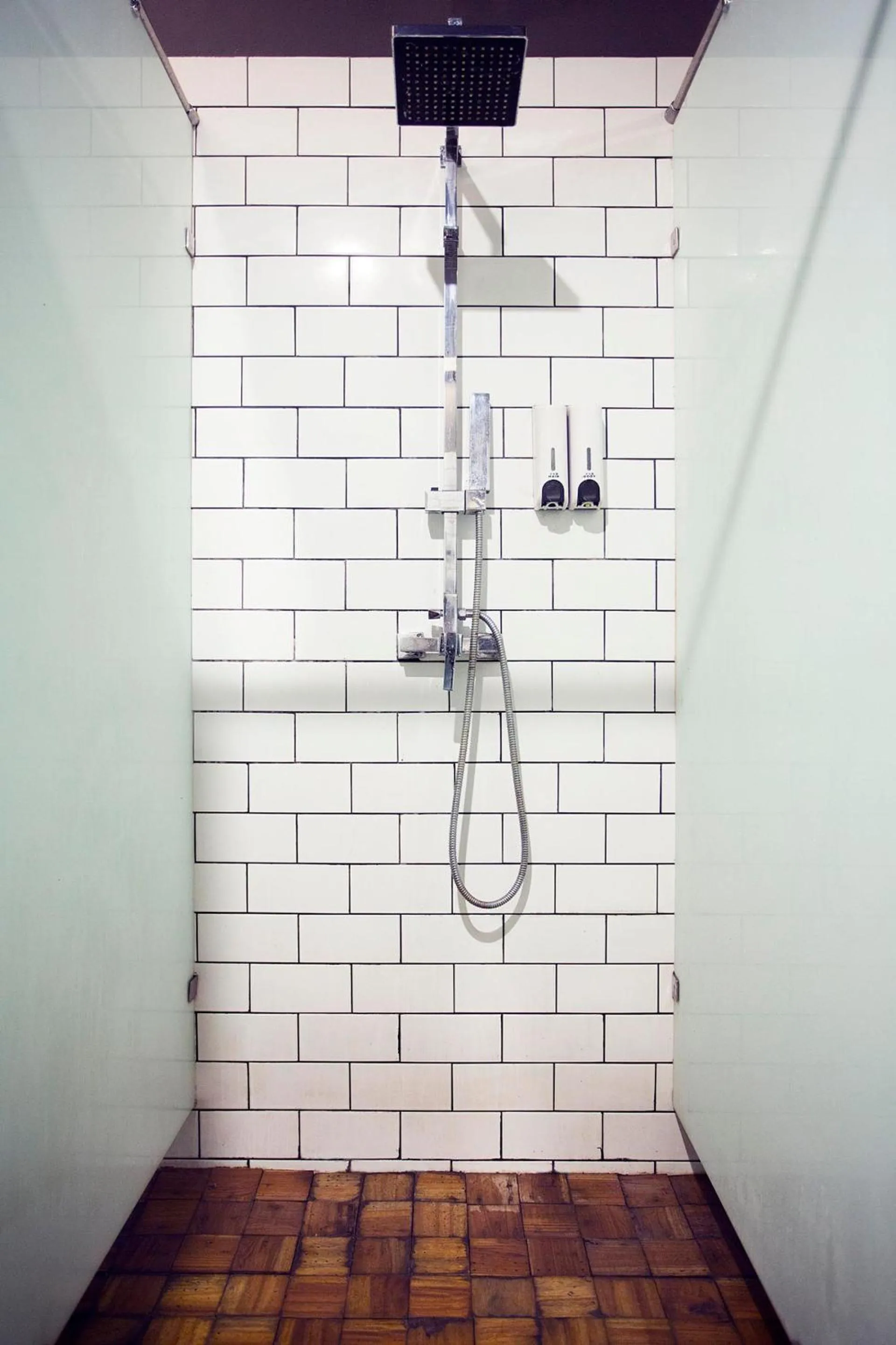 Shower in M Boutique Hostel