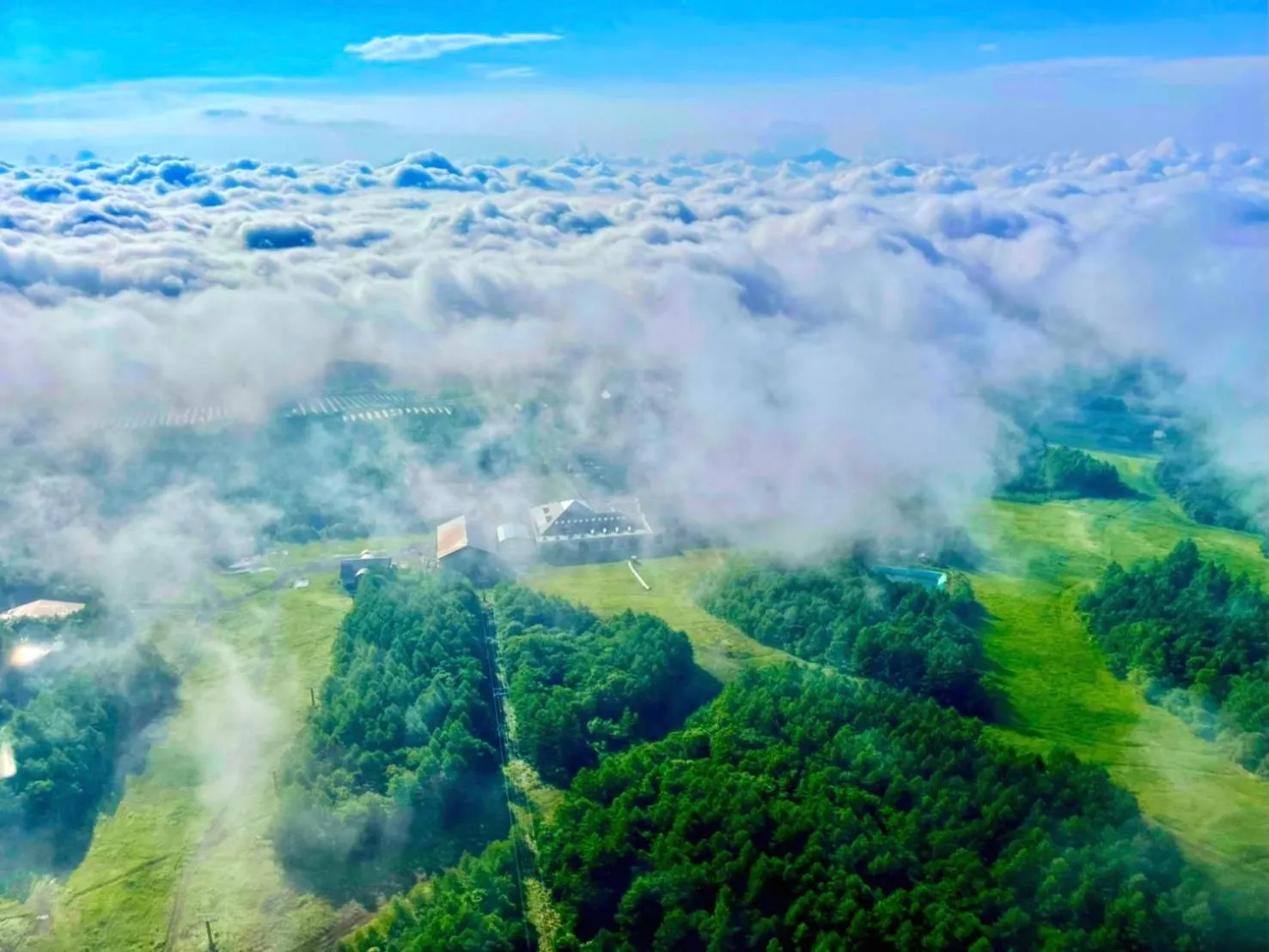 Natural landscape in Palcall Tsumagoi Resort Ski & Hotel