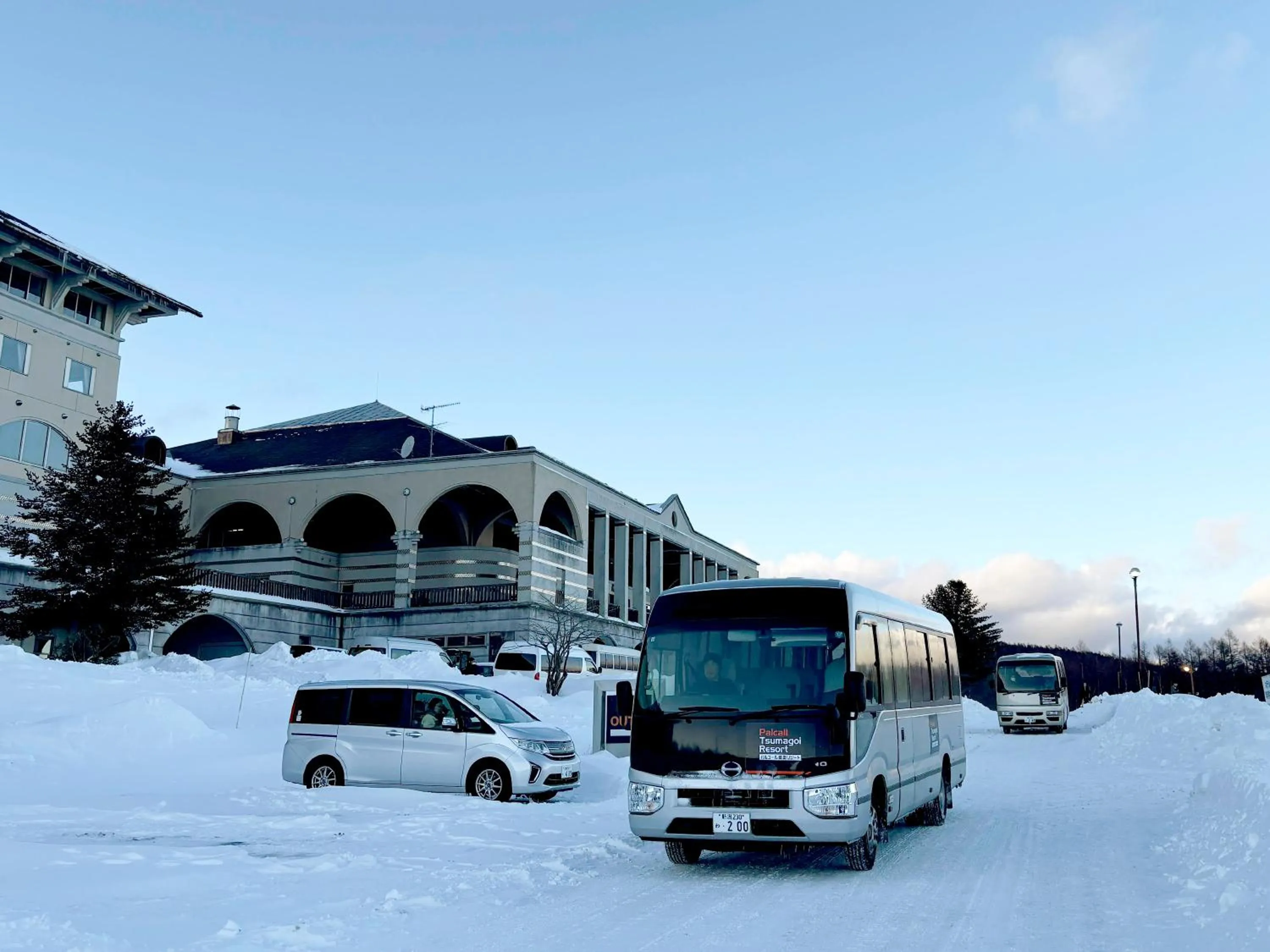 shuttle in Palcall Tsumagoi Resort Ski & Hotel