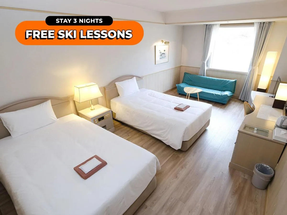 Bedroom, Bed in Palcall Tsumagoi Resort Ski & Hotel