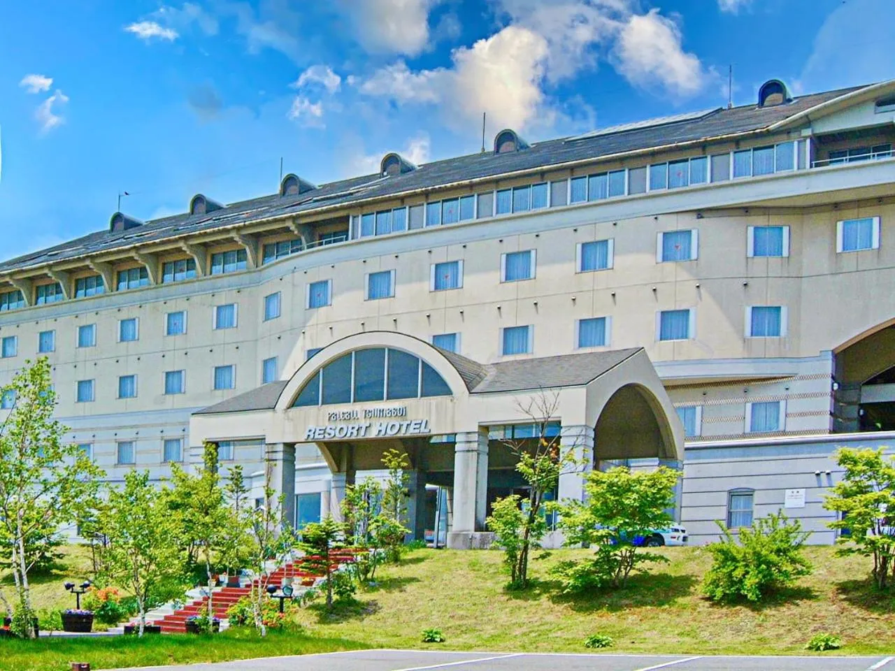 Property building in Palcall Tsumagoi Resort Ski & Hotel