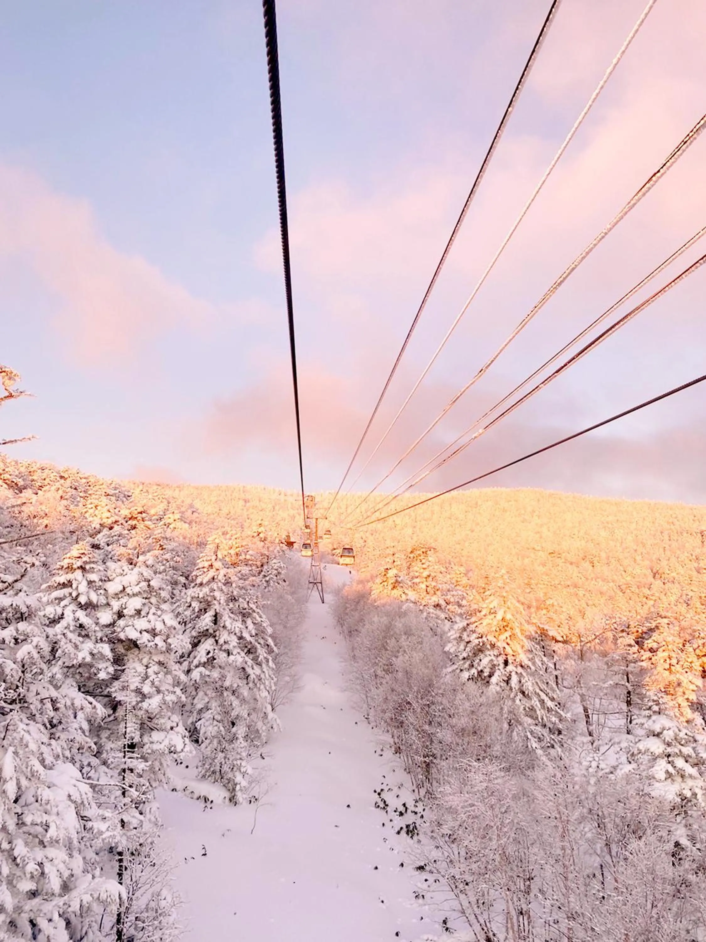 Skiing in Palcall Tsumagoi Resort Ski & Hotel