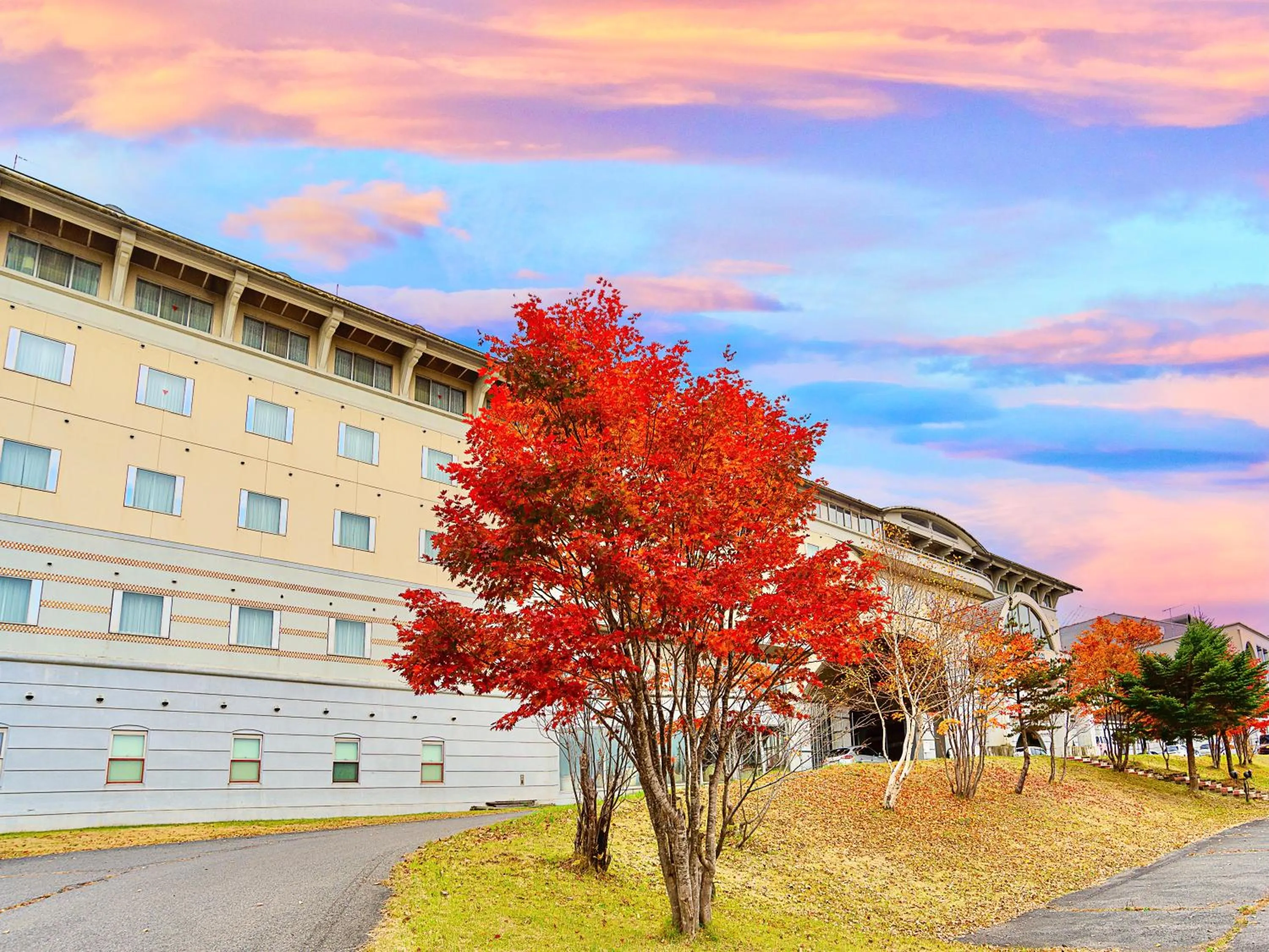 Property building in Palcall Tsumagoi Resort Ski & Hotel