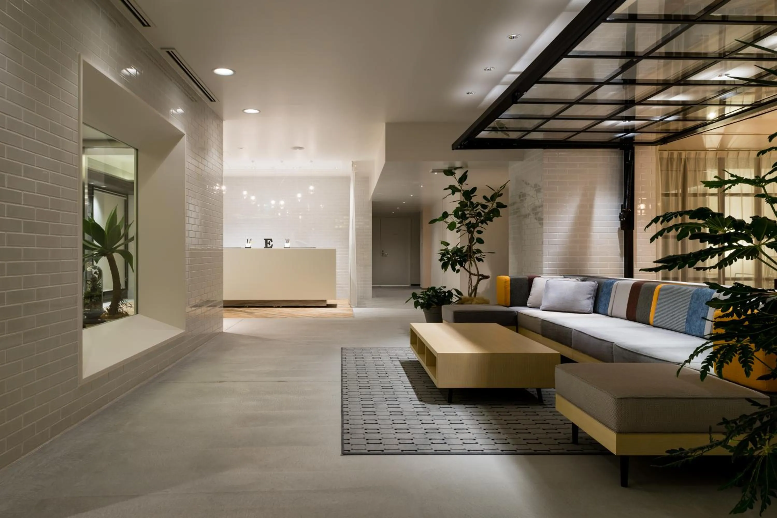 Lobby or reception in Hotel Edit Yokohama