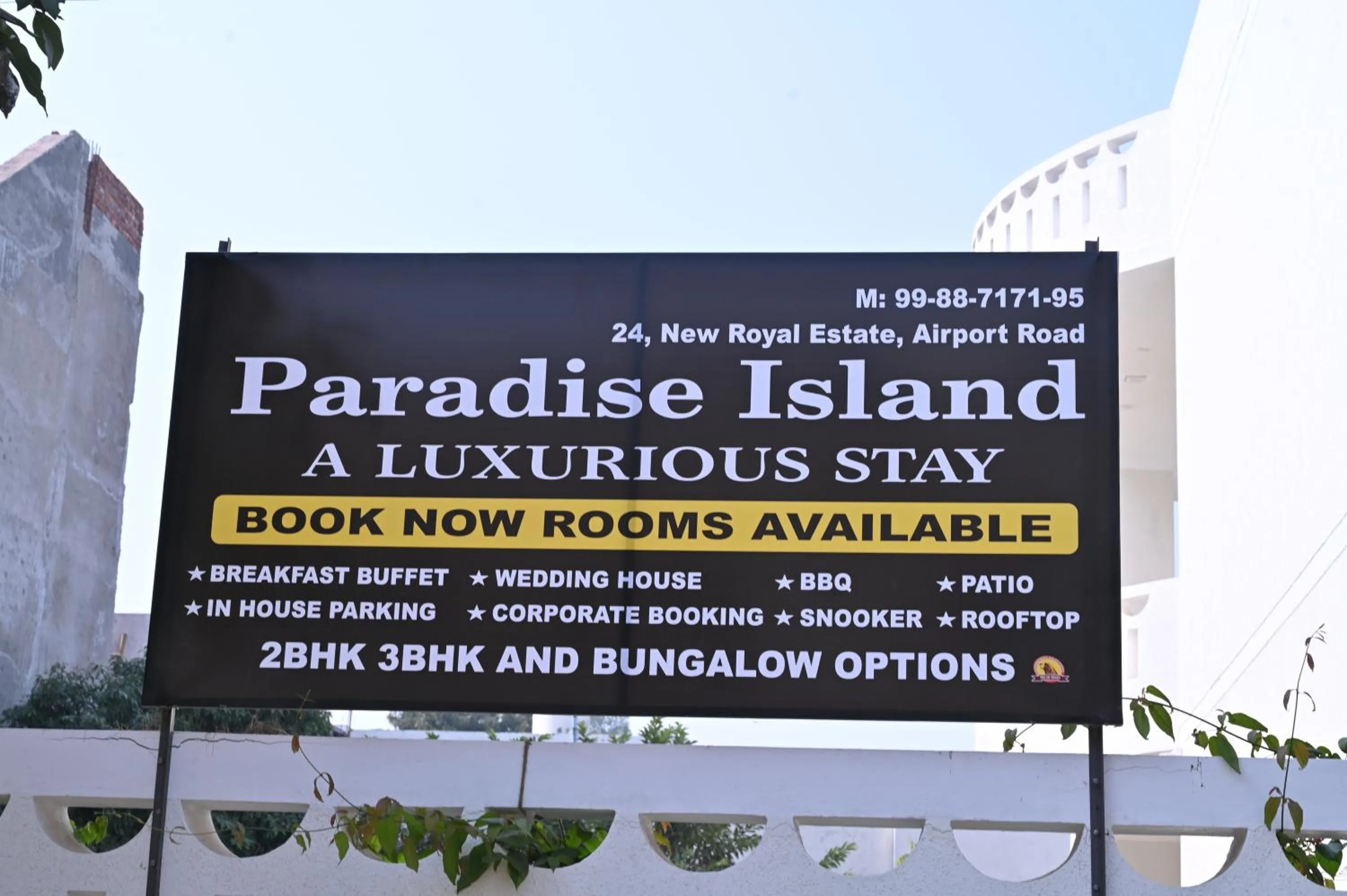 Property building in Paradise Island