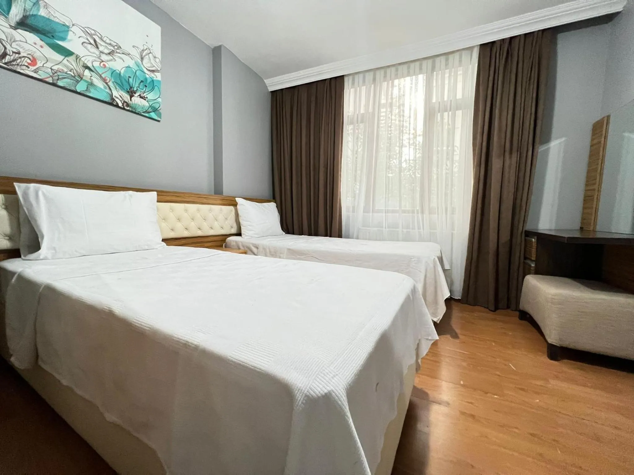 Bed in City Blue Hotel