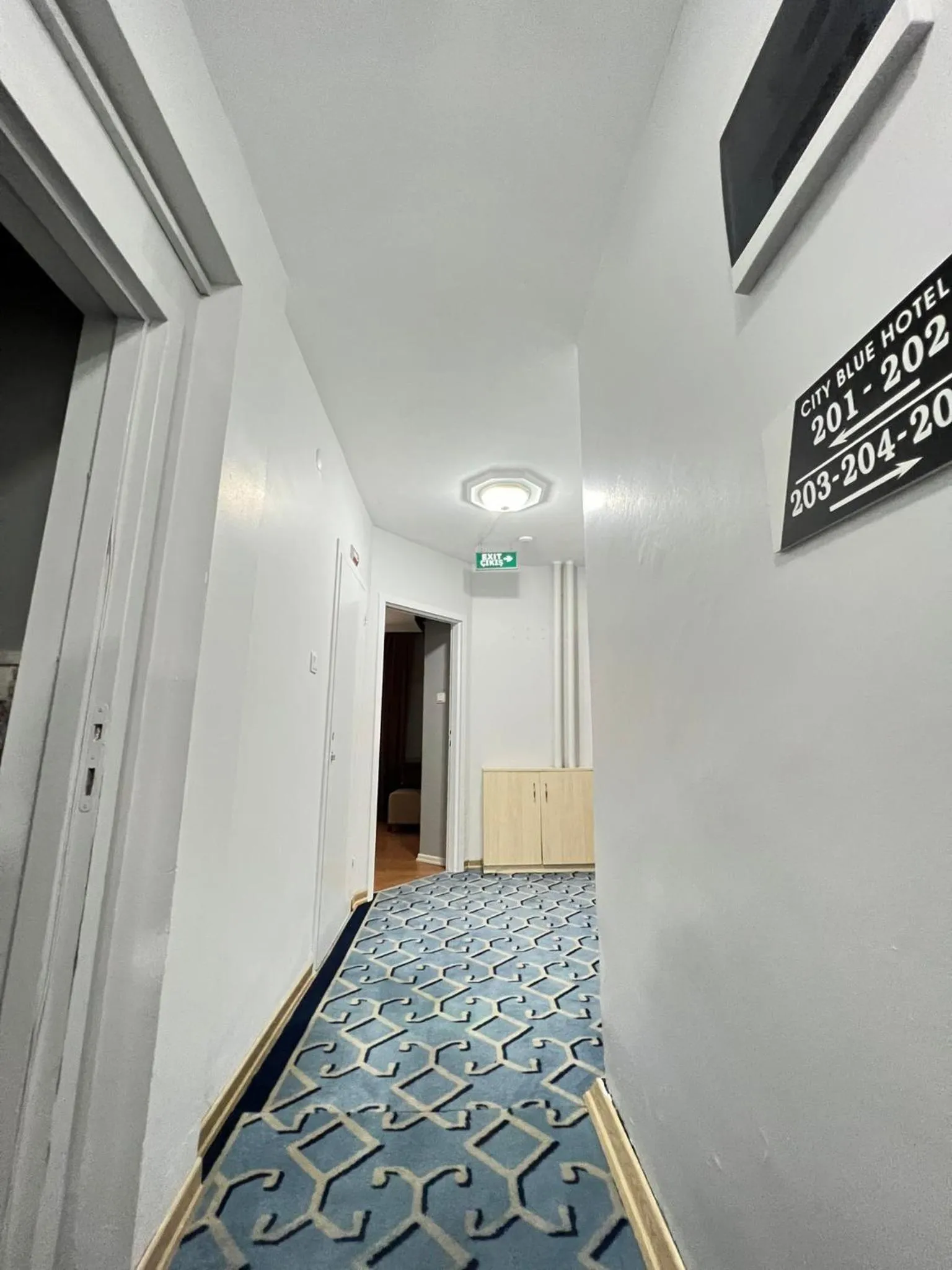 TV and multimedia in City Blue Hotel