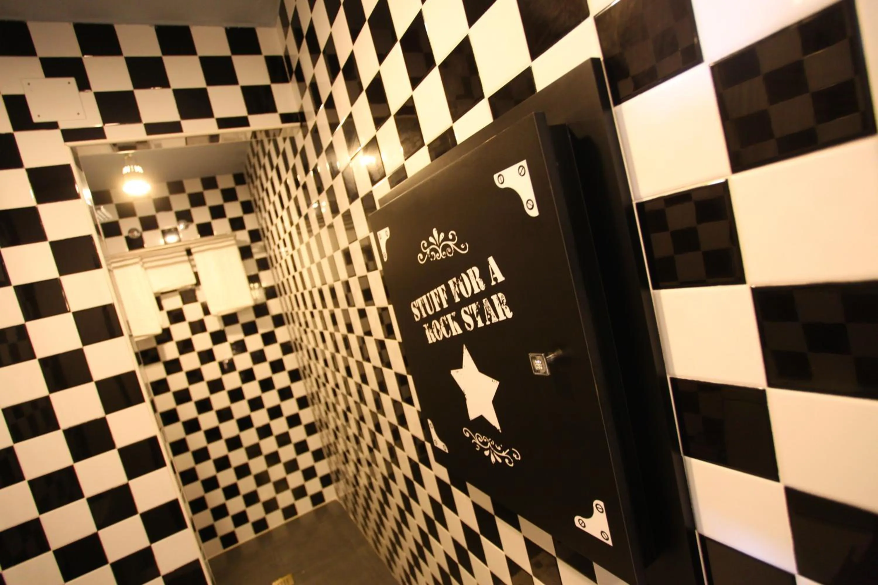 Bathroom in Hotel Rock Star