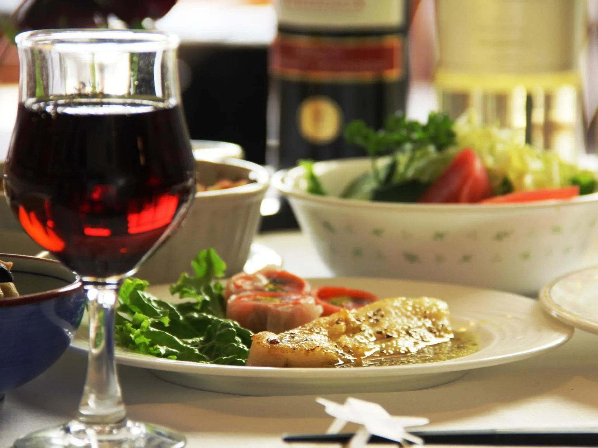 Food close-up in Marchen House Madarao