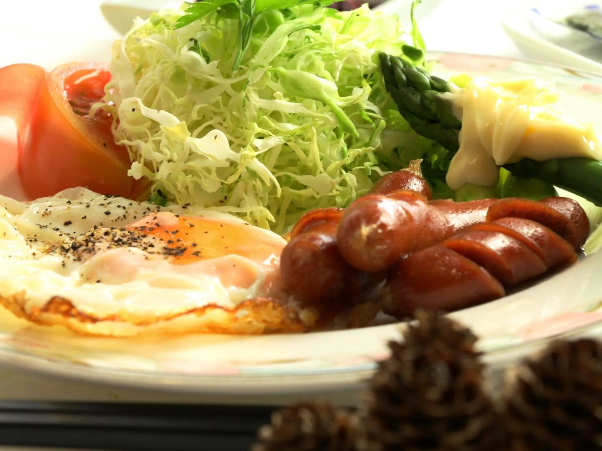 Food close-up in Marchen House Madarao