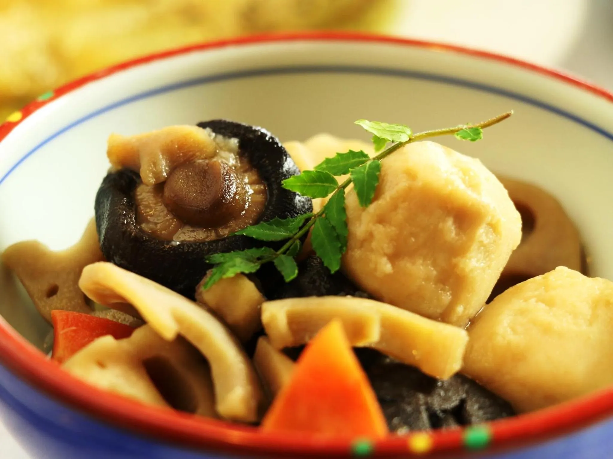 Food close-up in Marchen House Madarao