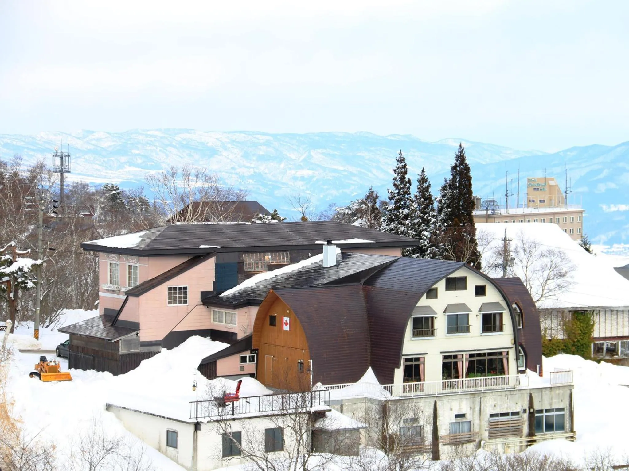 Facade/entrance in Marchen House Madarao