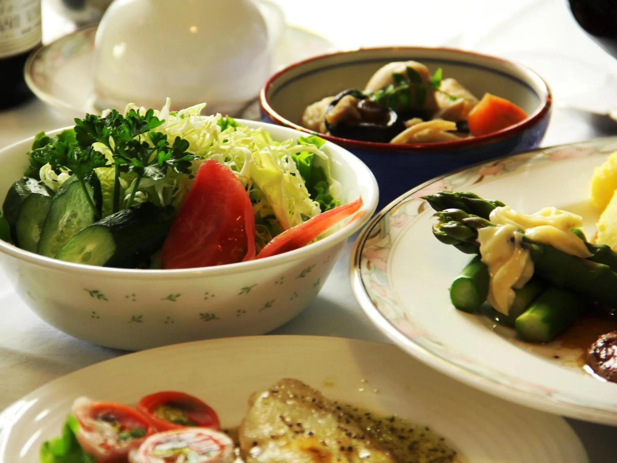 Food close-up in Marchen House Madarao