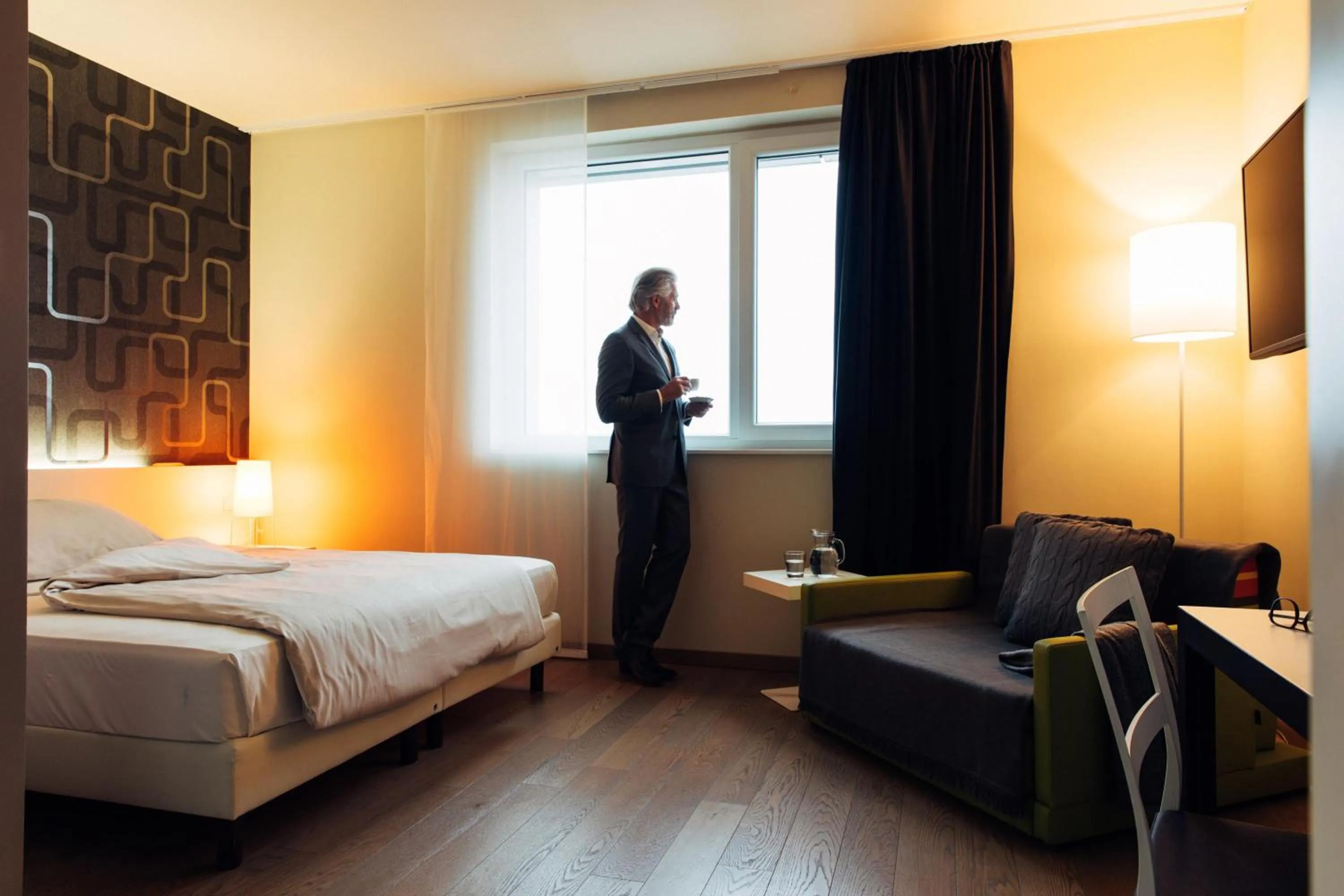 Photo of the whole room, Bed in harry's home München hotel & apartments