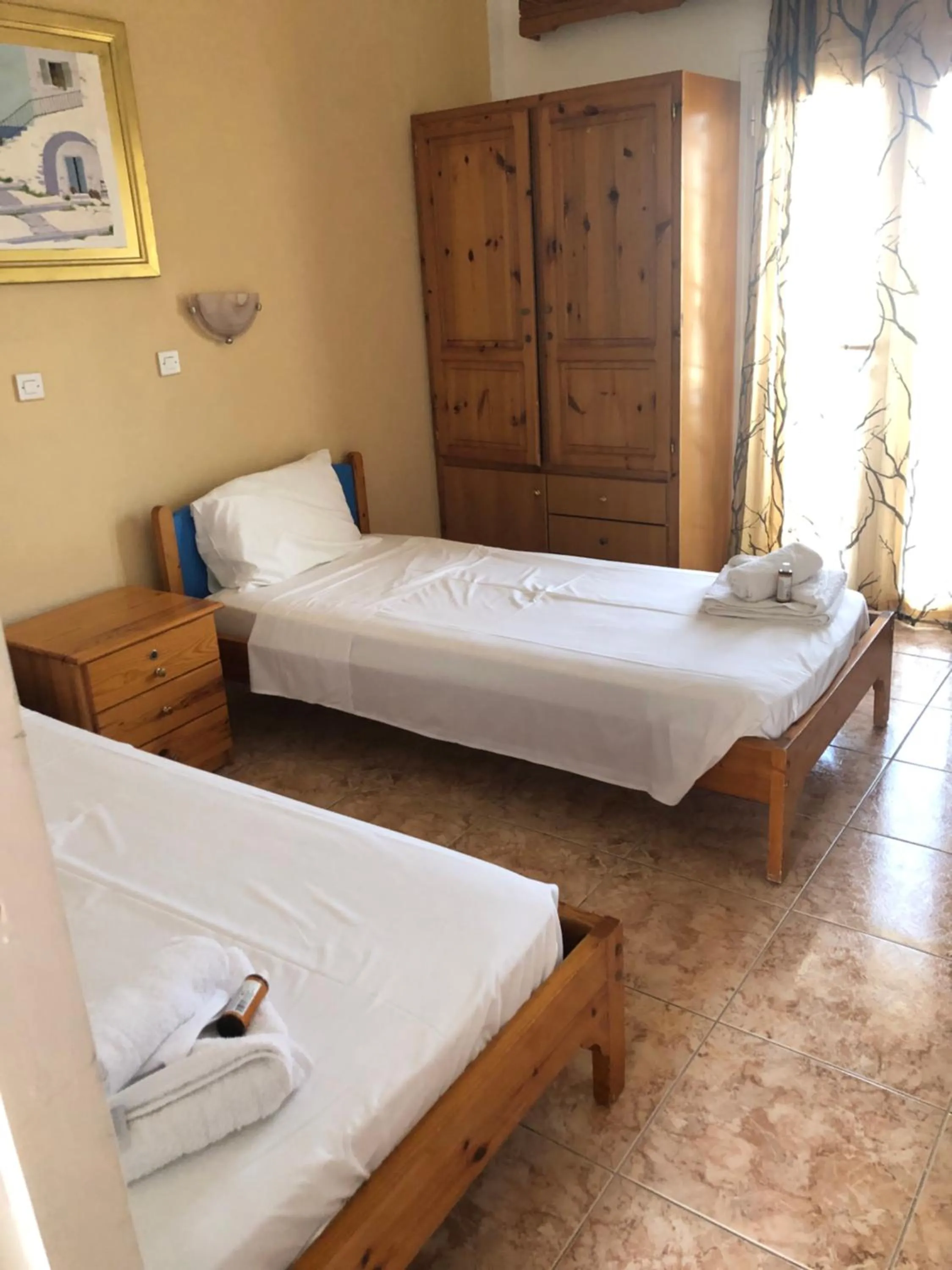 Bedroom, Bed in Anthoulis Studios