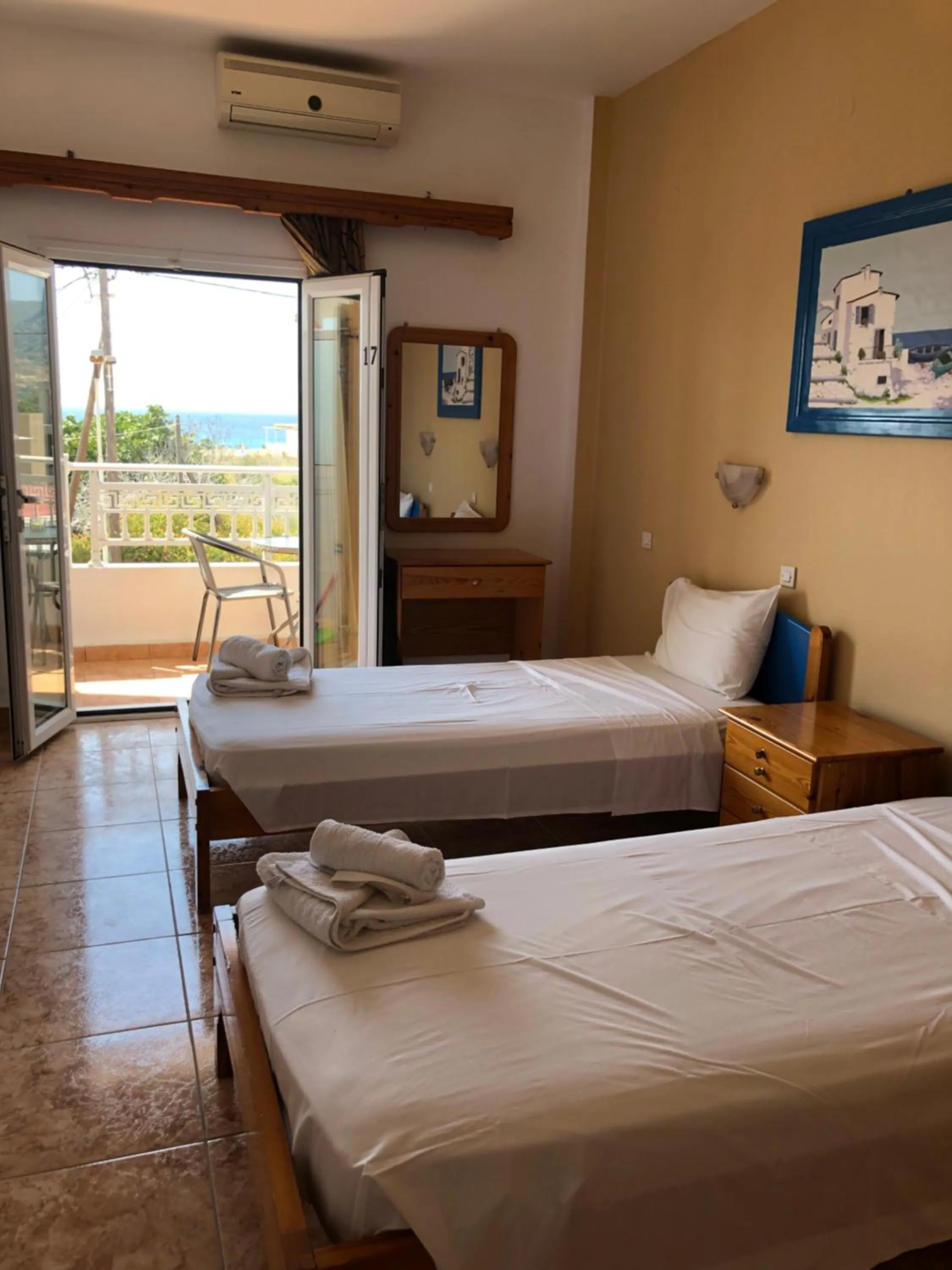 Bedroom, Bed in Anthoulis Studios