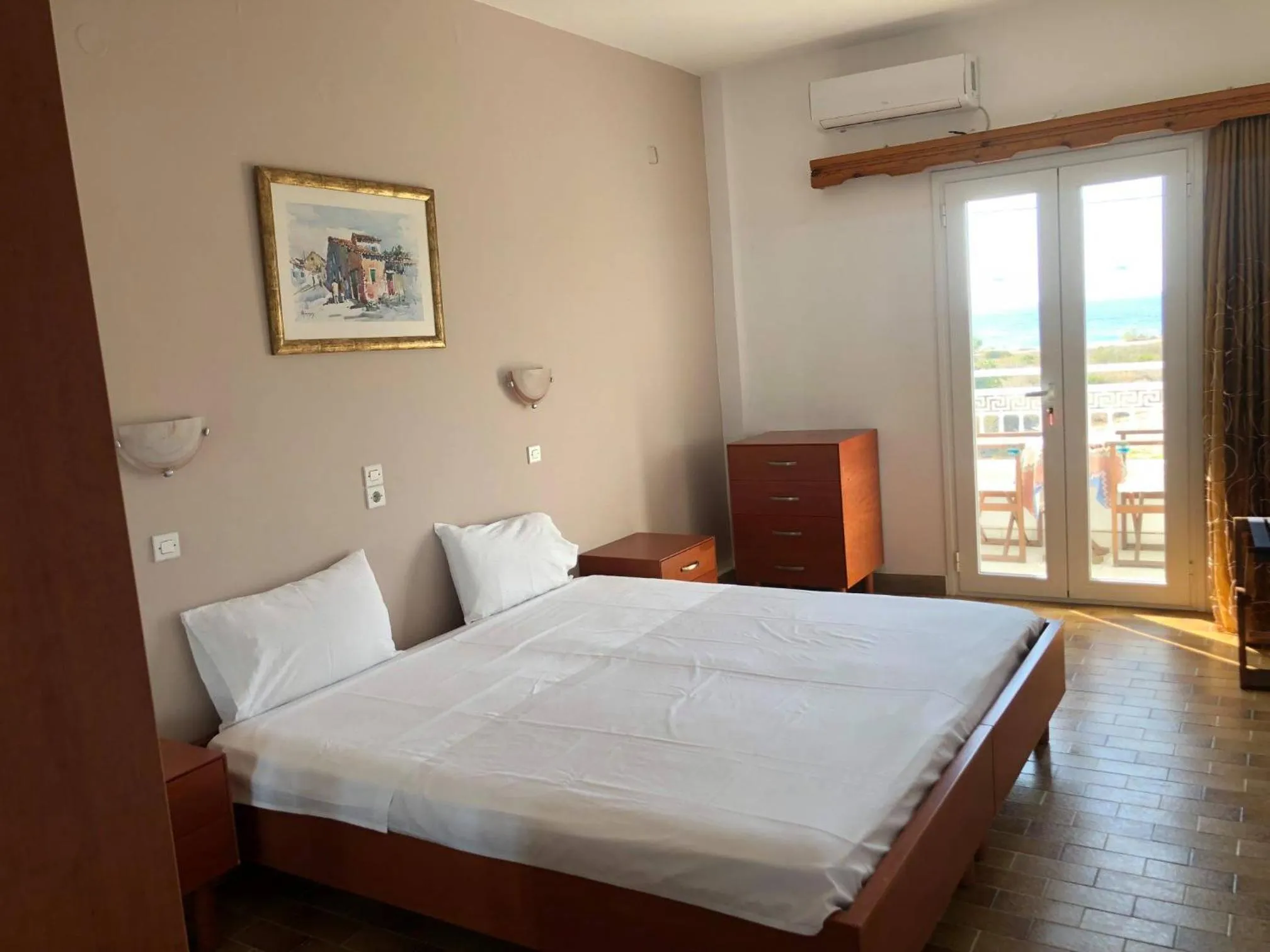 Bed in Anthoulis Studios