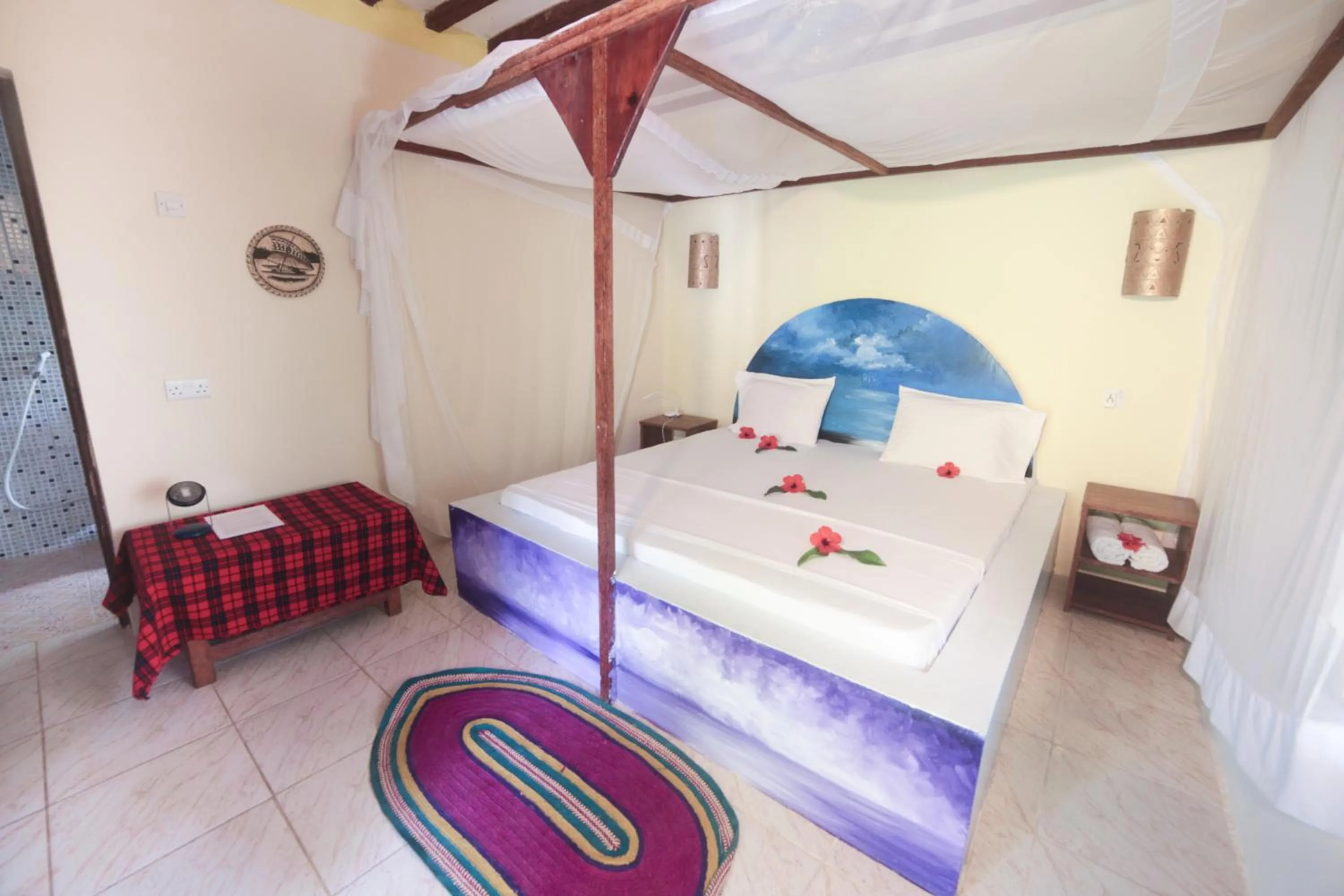 Bed in Mustapha' s Place