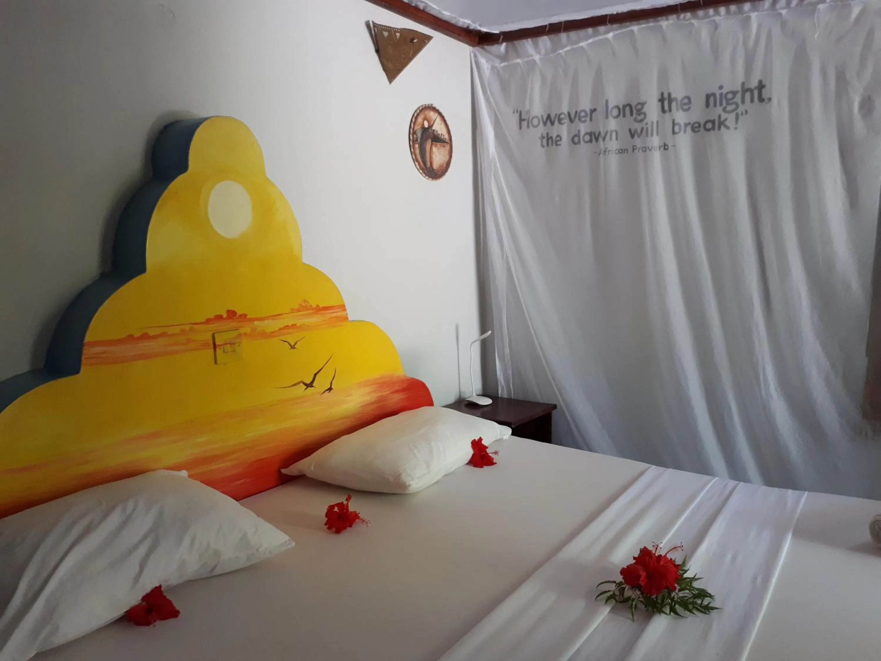 Bed in Mustapha' s Place