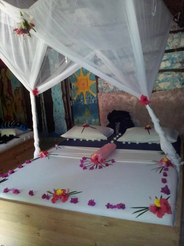 Bed in Mustapha' s Place