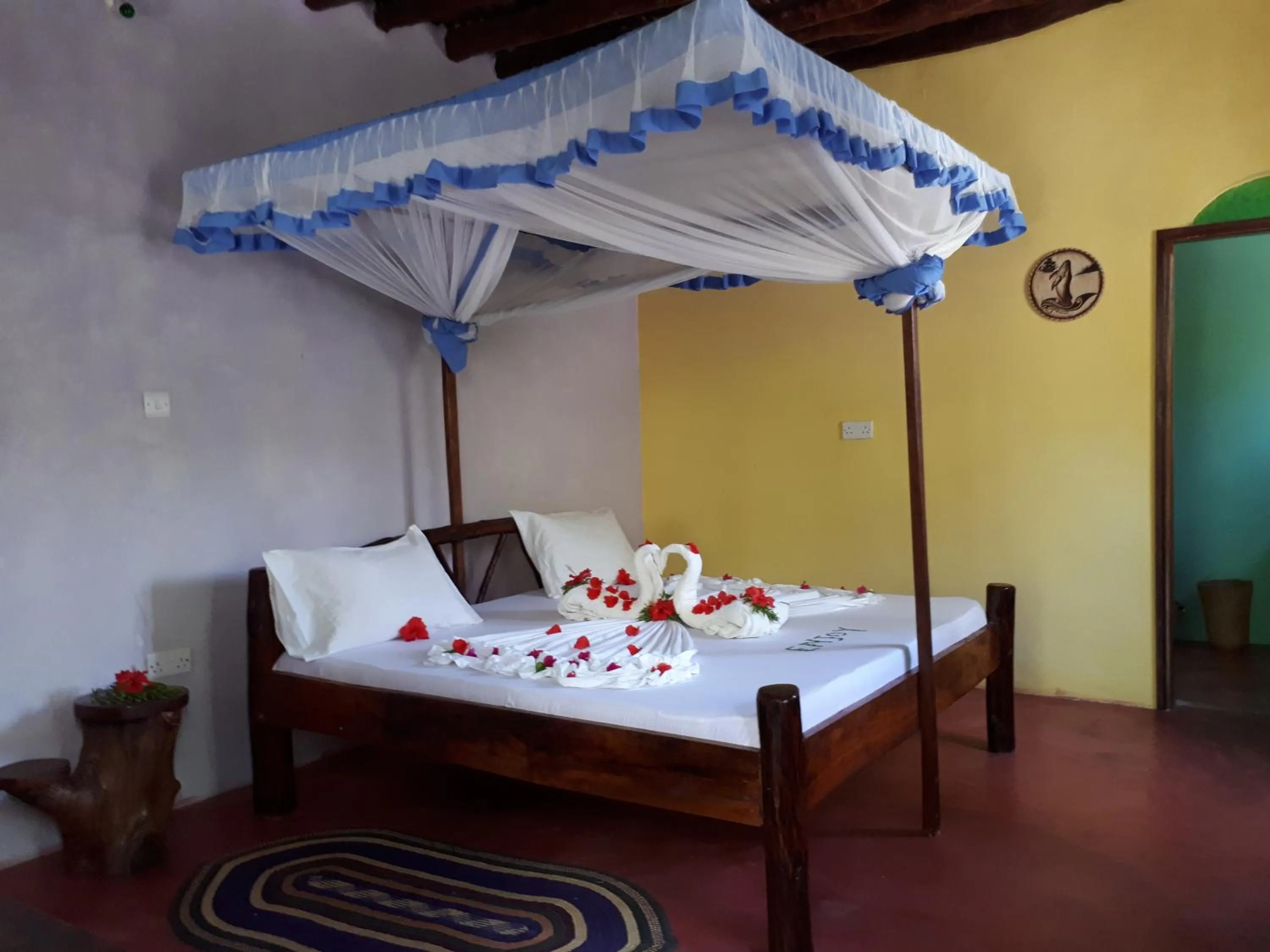 Bed in Mustapha' s Place