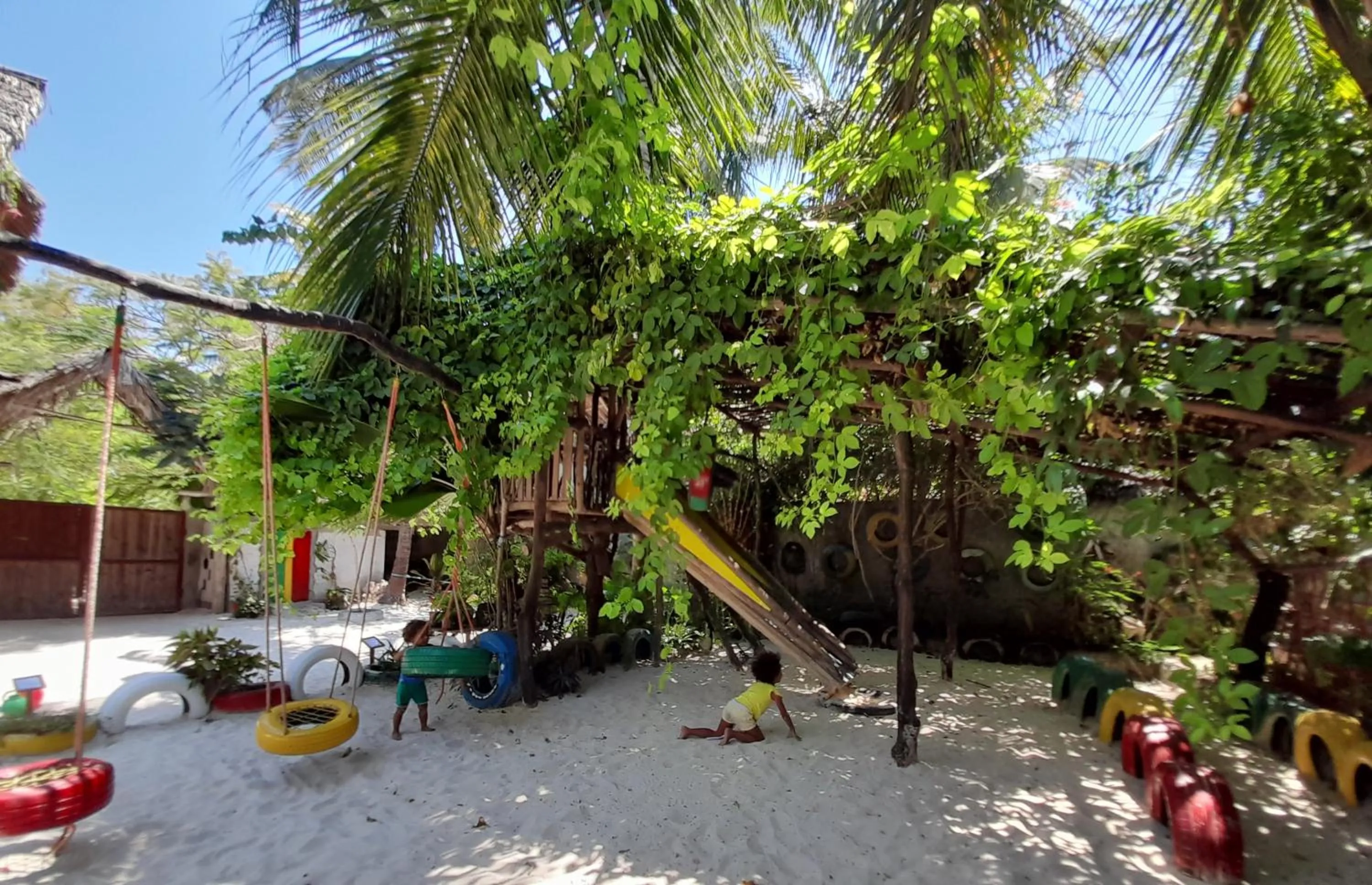 Children play ground in Mustapha' s Place