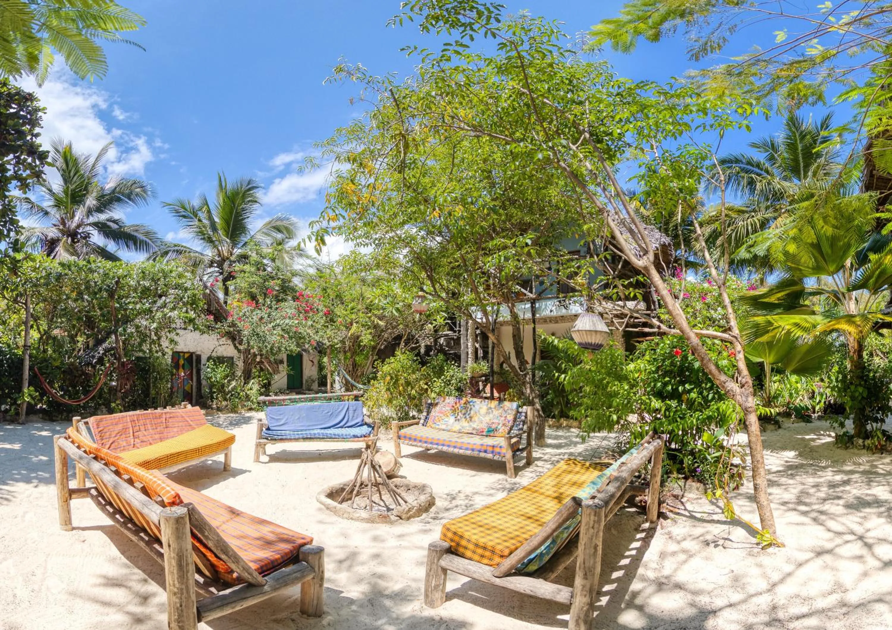 Garden view in Mustapha' s Place