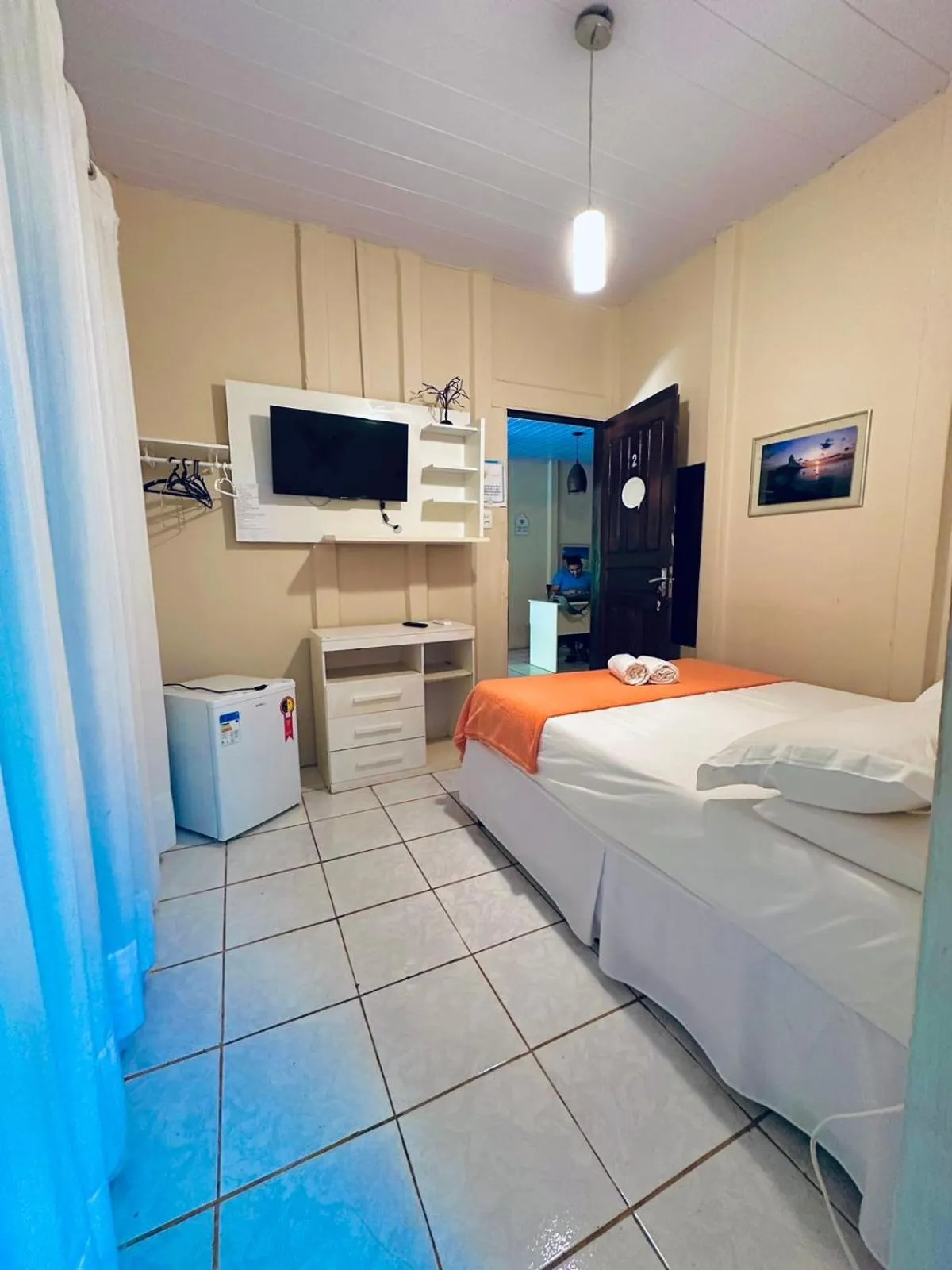 Bed in Pousada do Golfinho Fernando de Noronha