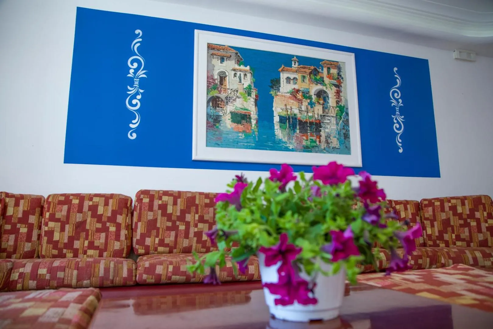 Lobby or reception in Assinos Palace Hotel